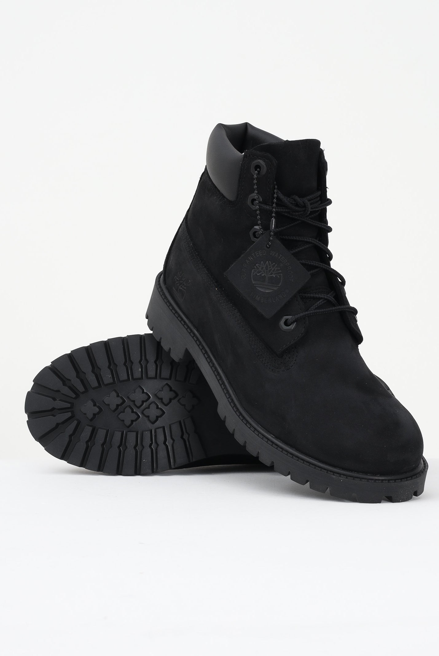 TIMBERLAND Anfibi TIMBERLAND 6 IN PREMIUM WP BOOT neri per uomo e donna TB1129070011 . TIMBERLAND