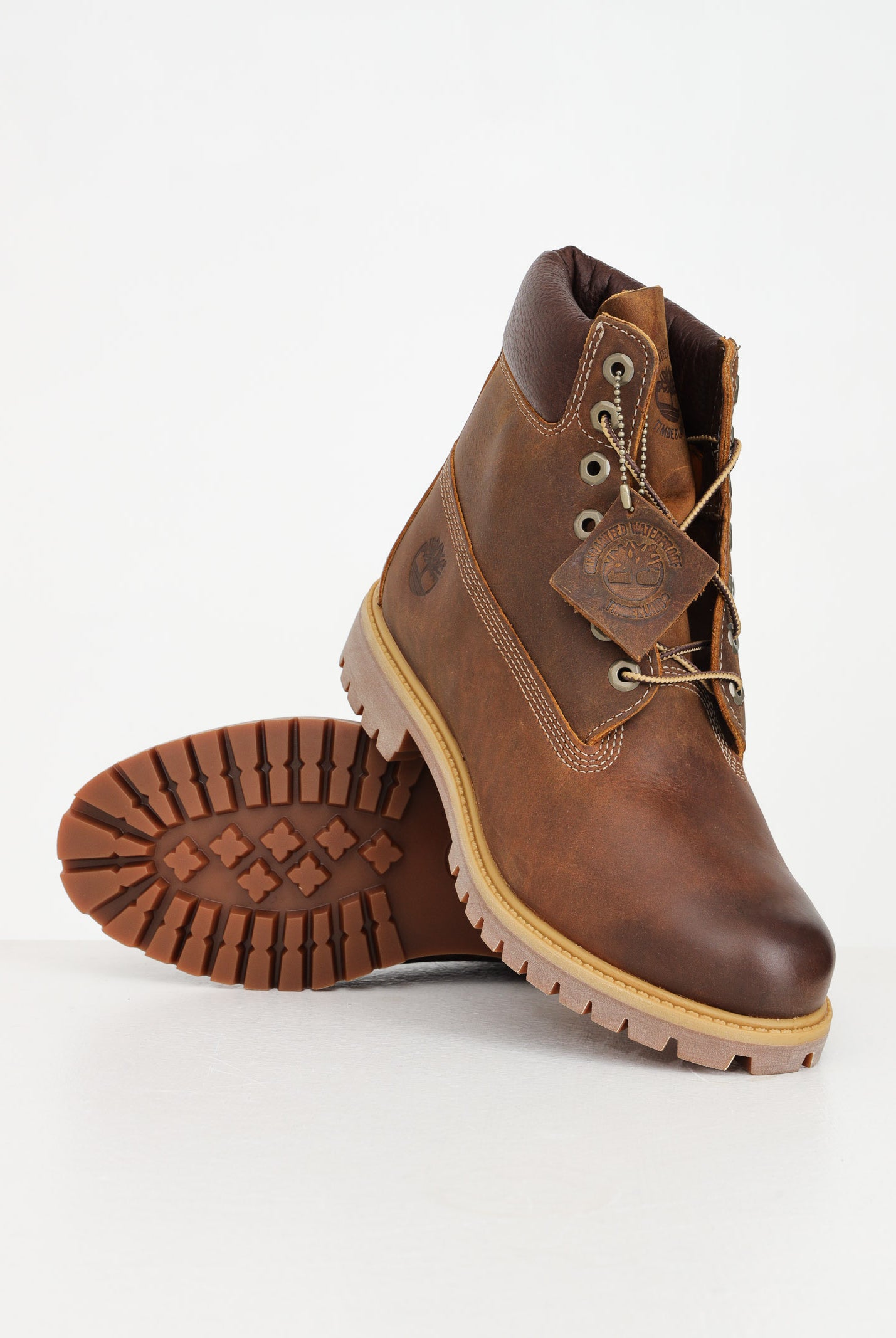 TIMBERLAND Anfibi Timberland® Premium 6-Inch marroni da uomo TB1270942141 . TIMBERLAND
