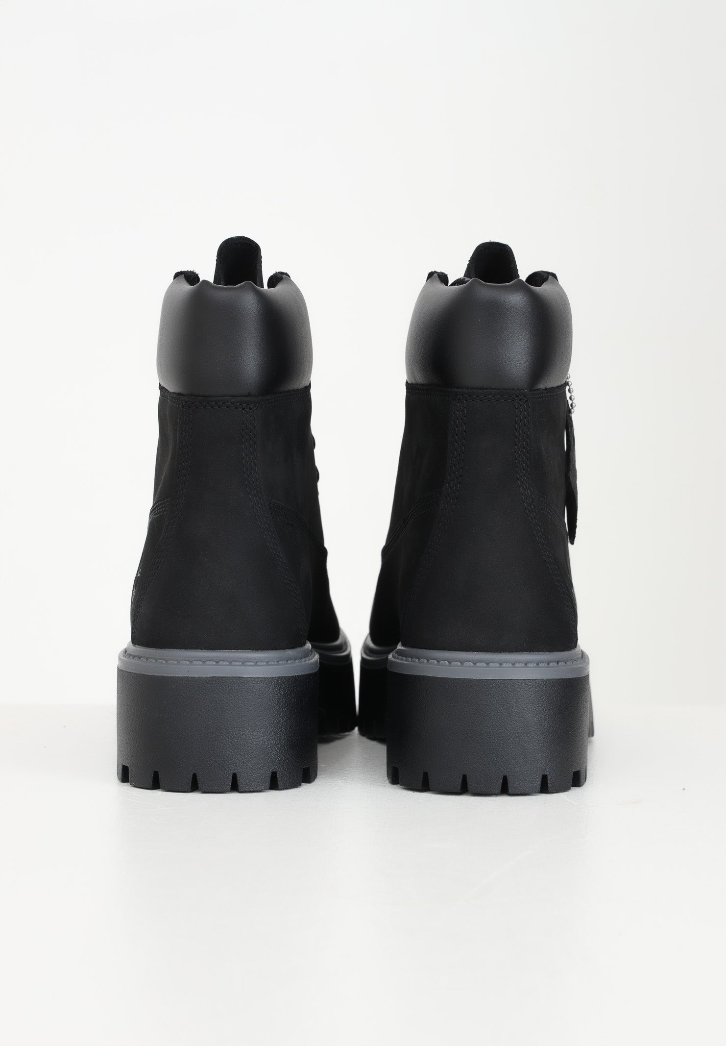 TIMBERLAND Anfibi Stone Street 6-Inch neri da donna TB1A5RH50151 . TIMBERLAND
