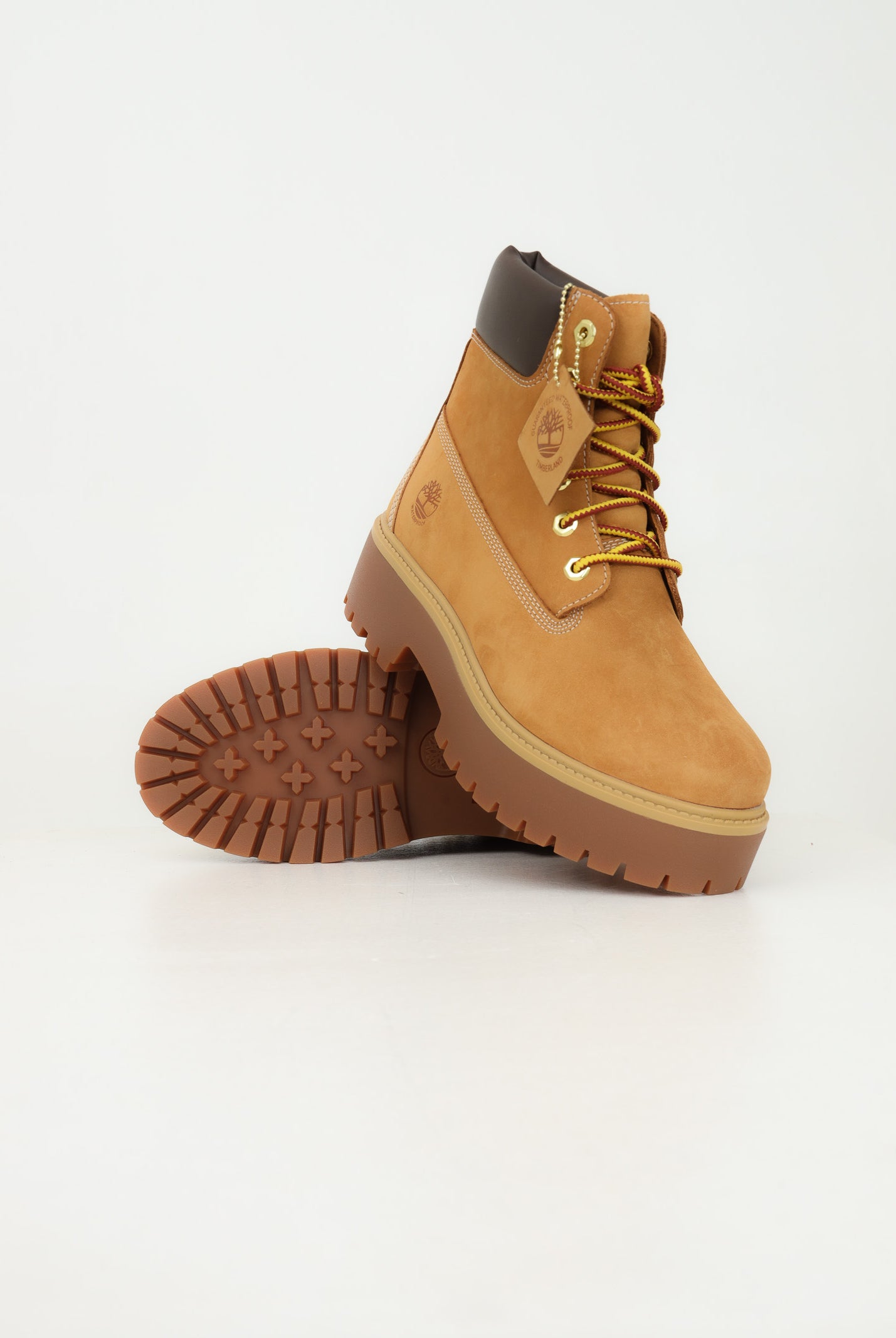 TIMBERLAND Anfibi Stone Street 6-Inch gialli da donna TB1A5RJD2311 . TIMBERLAND