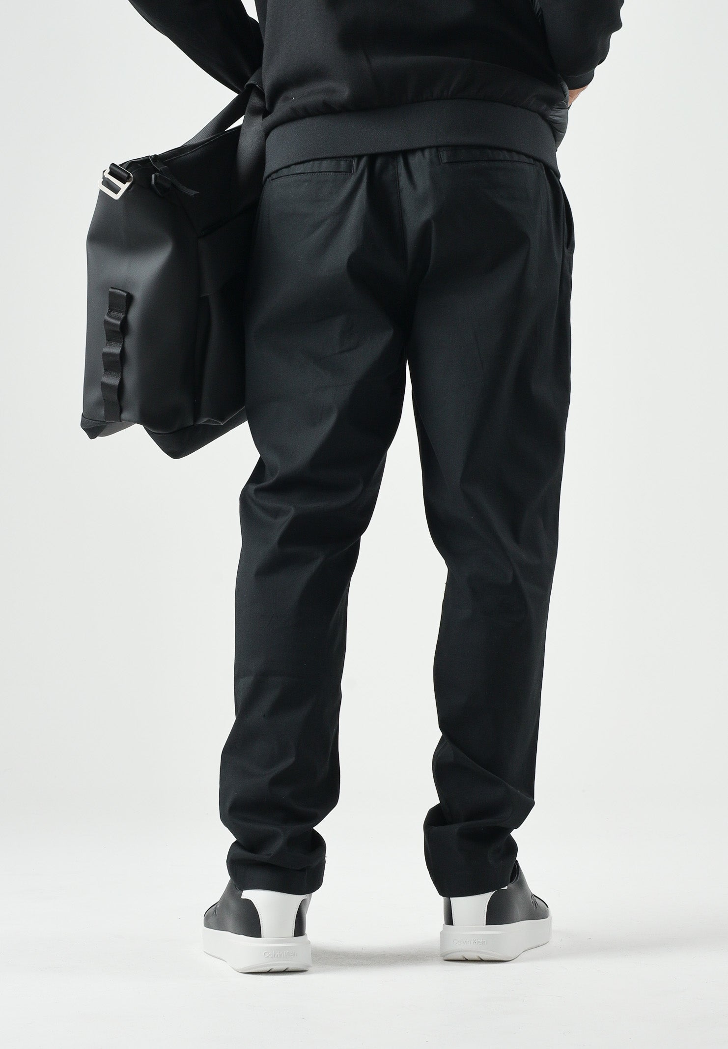 TOMMY HILFIGER Pantaloni PERFORMANCE HARLEM nero da uomo<BR/> MW0MW39702 BDS TOMMY HILFIGER
