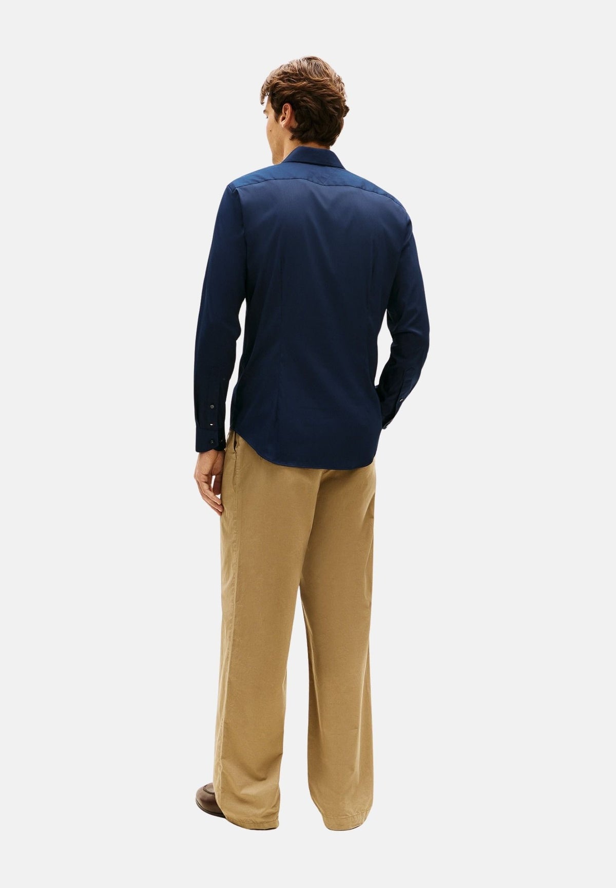 TOMMY HILFIGER Camicia TH FLEX iris blu da uomo <BR/> MW0MW42779 DCA TOMMY HILFIGER