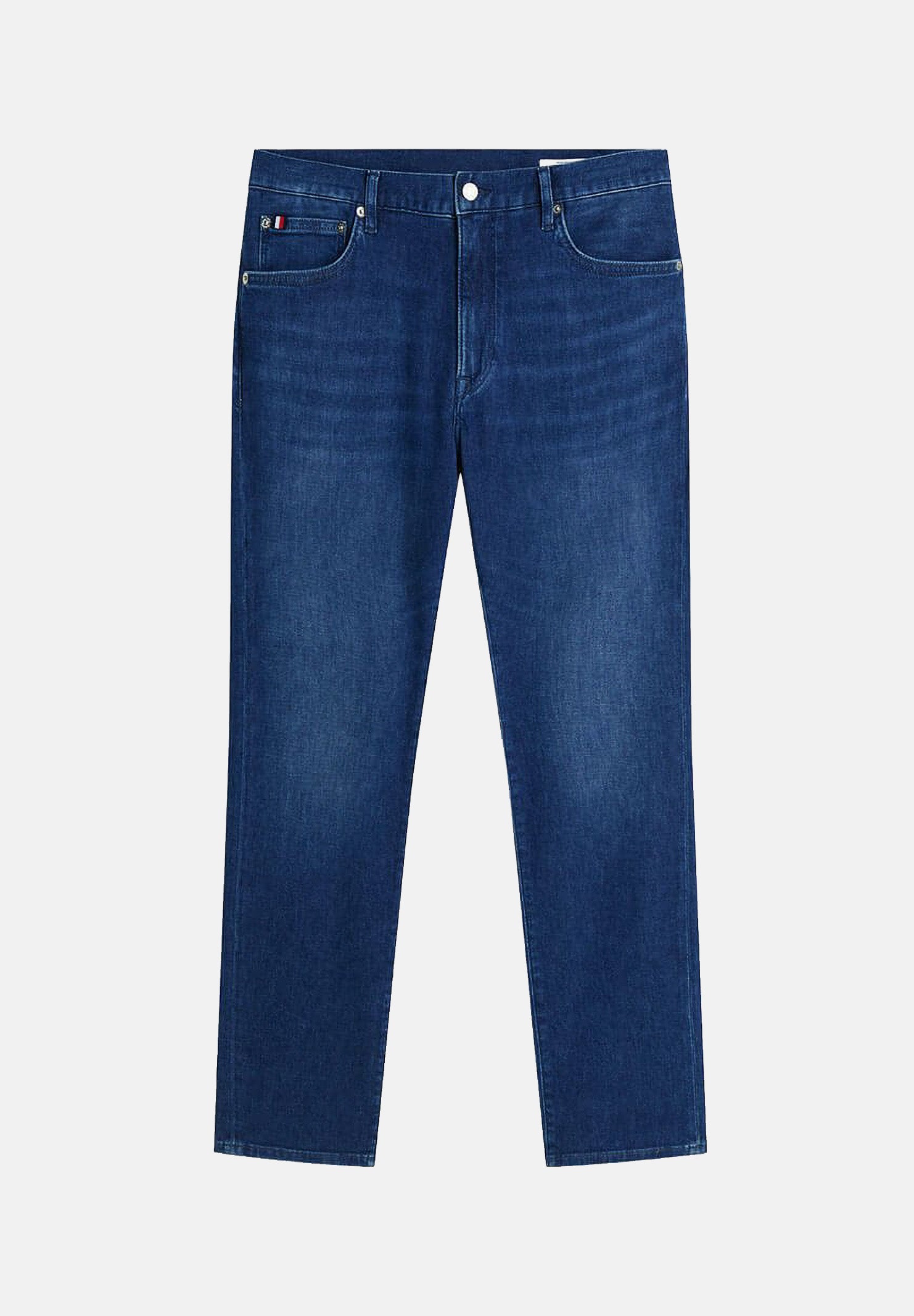 TOMMY HILFIGER Jeans DENTON , lux blu da uomo con lavaggio leggermente sfumato MW0MW43164 1A7 TOMMY HILFIGER