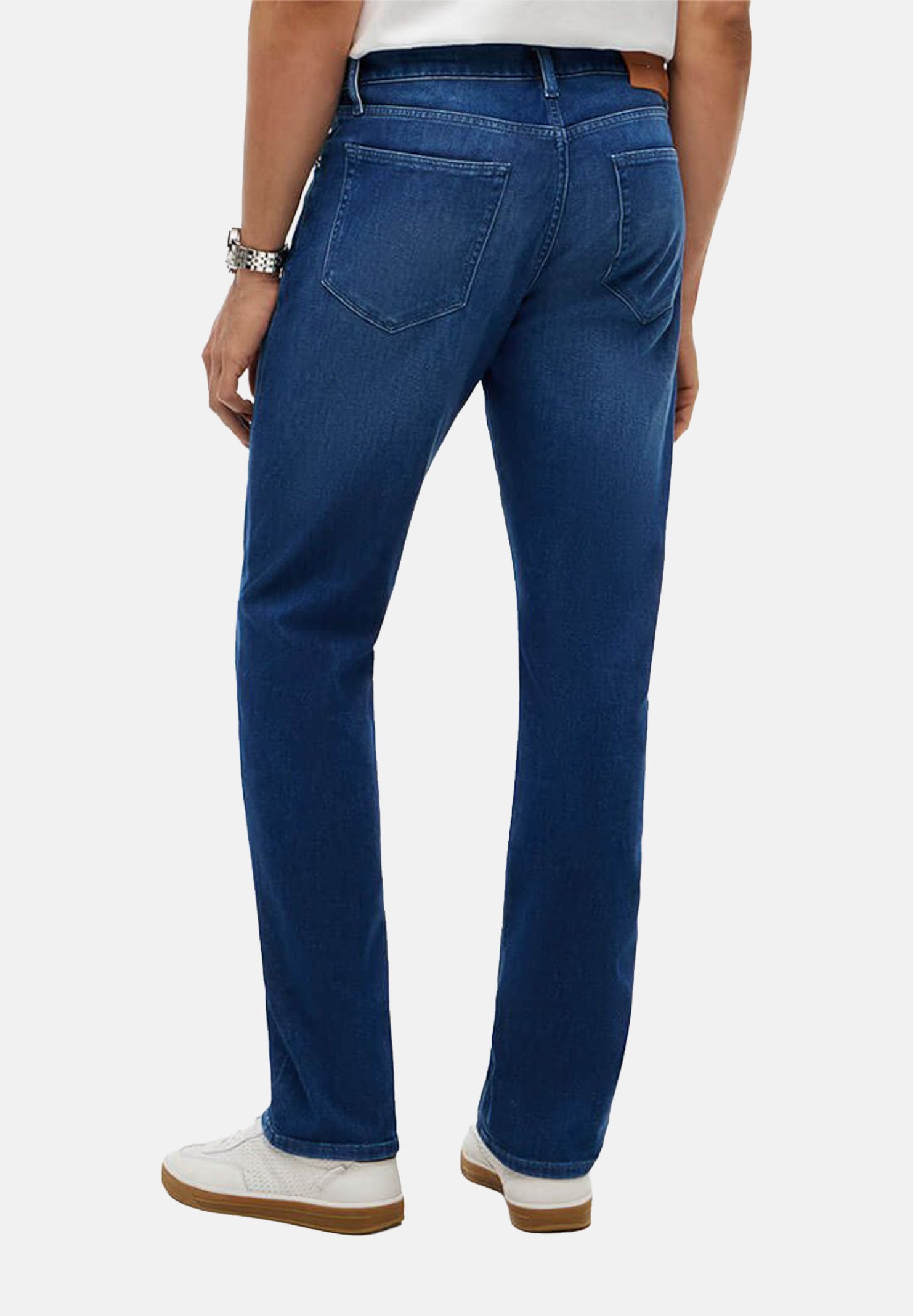 TOMMY HILFIGER Jeans DENTON , lux blu da uomo con lavaggio leggermente sfumato MW0MW43164 1A7 TOMMY HILFIGER