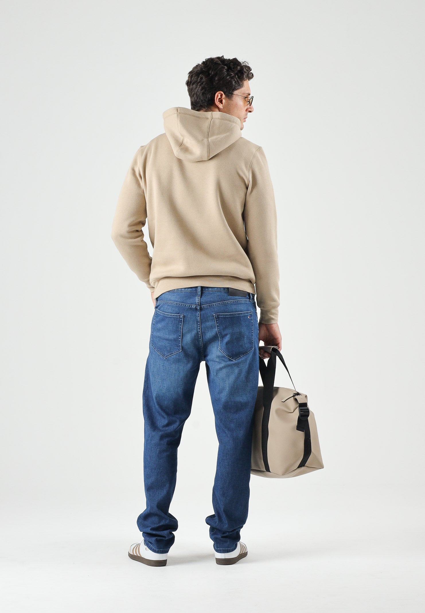 TOMMY HILFIGER Jeans DENTON , lux blu da uomo con lavaggio leggermente sfumato MW0MW43164 1A7 TOMMY HILFIGER