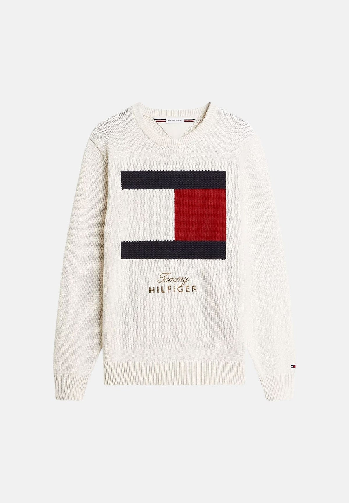 Maglia girocollo regular fit da uomo autunno inverno MW0MW44816 Z00 TOMMY HILFIGER
