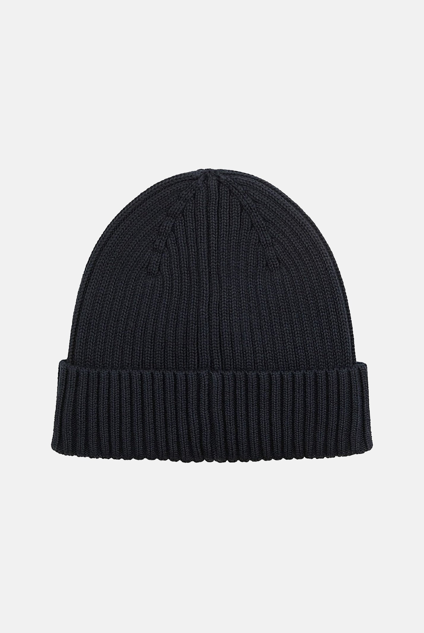 TOMMY JEANS Cappello di lana BEANIE nero per uomo e donna con risvolto e patch logo ricamato. AM0AM13669 C1G TOMMY JEANS