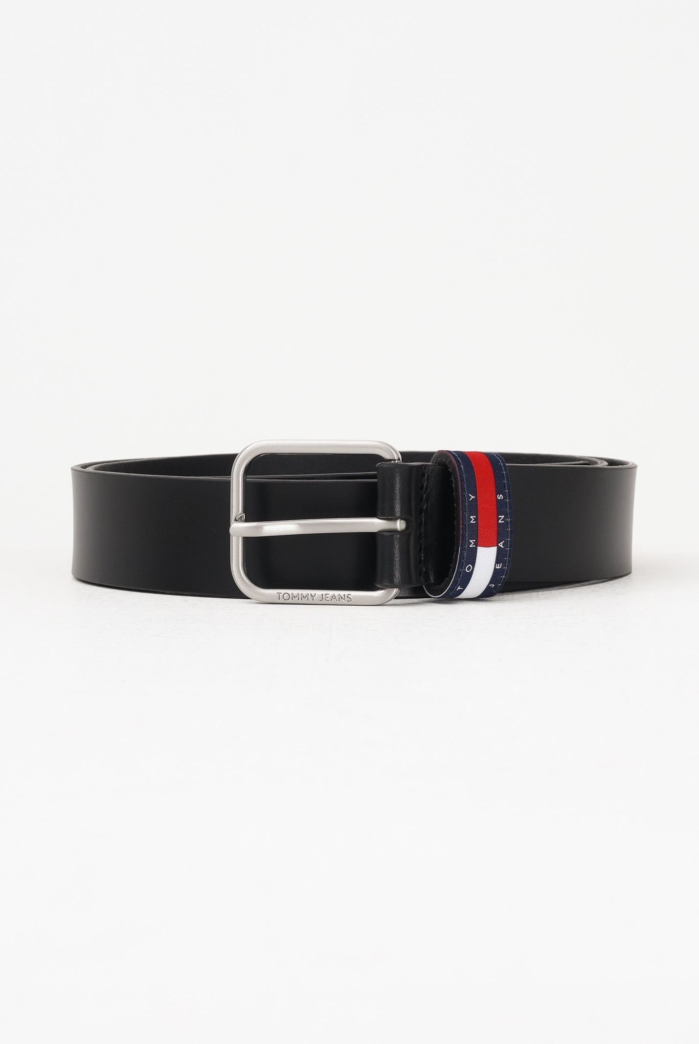 TOMMY JEANS Cintura Ryan nera da uomo AM0AM13688 BDS TOMMY JEANS