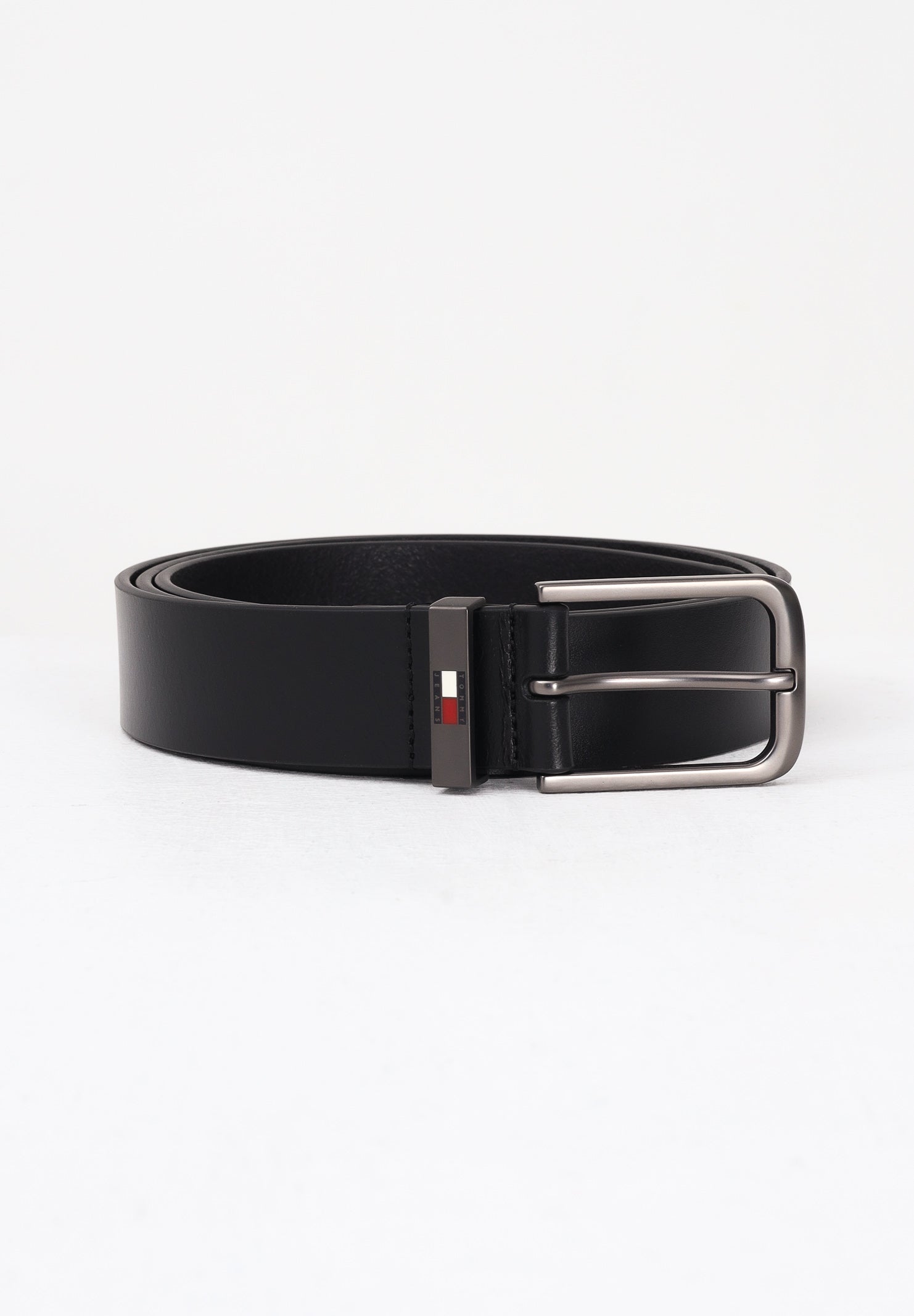 TOMMY JEANS Cintura Denton nera da uomo AM0AM14286 BDS TOMMY JEANS