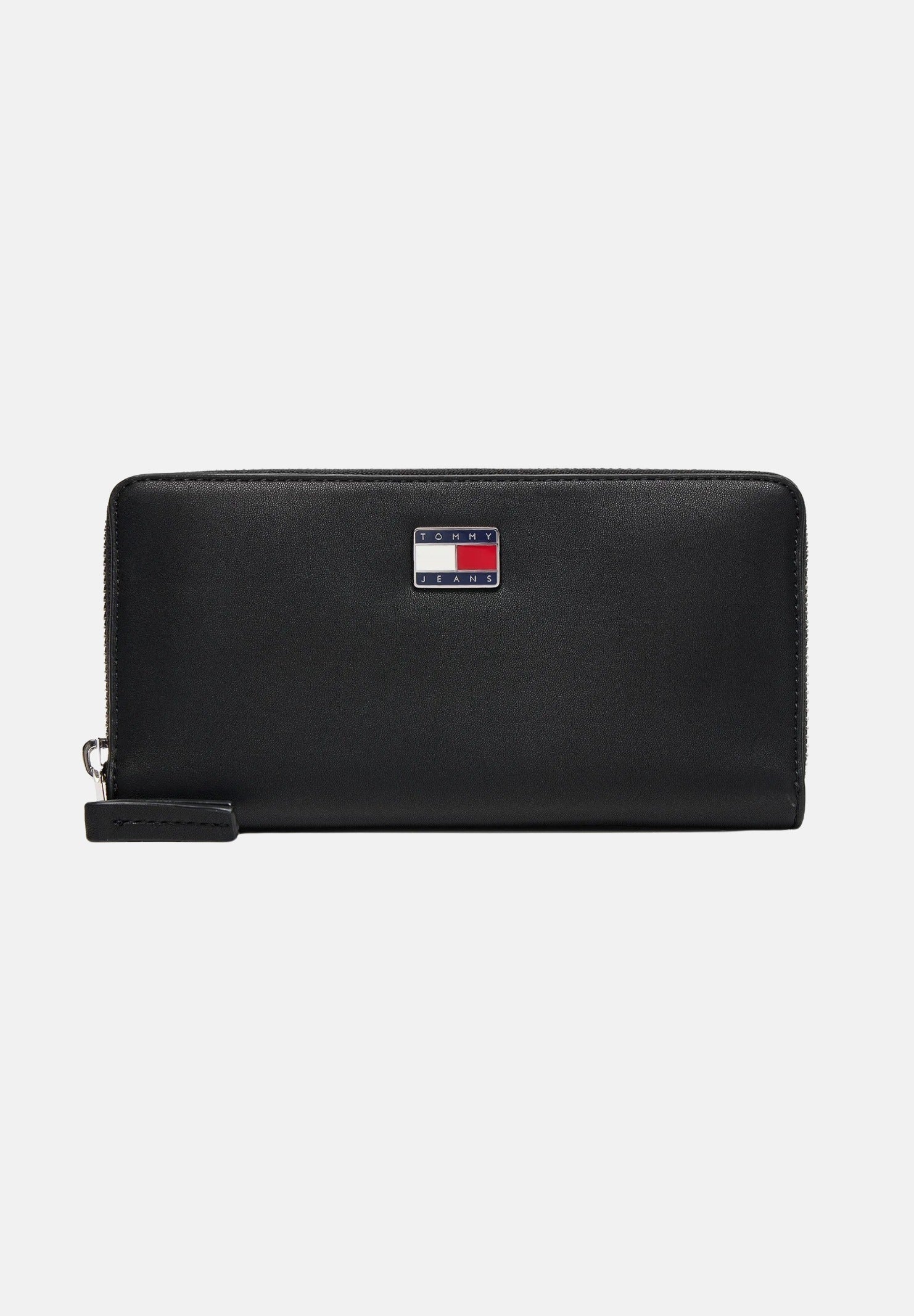 TOMMY JEANS Portafogli nero da donna impreziosito dal logo iconico AW0AW17879 BDS TOMMY JEANS
