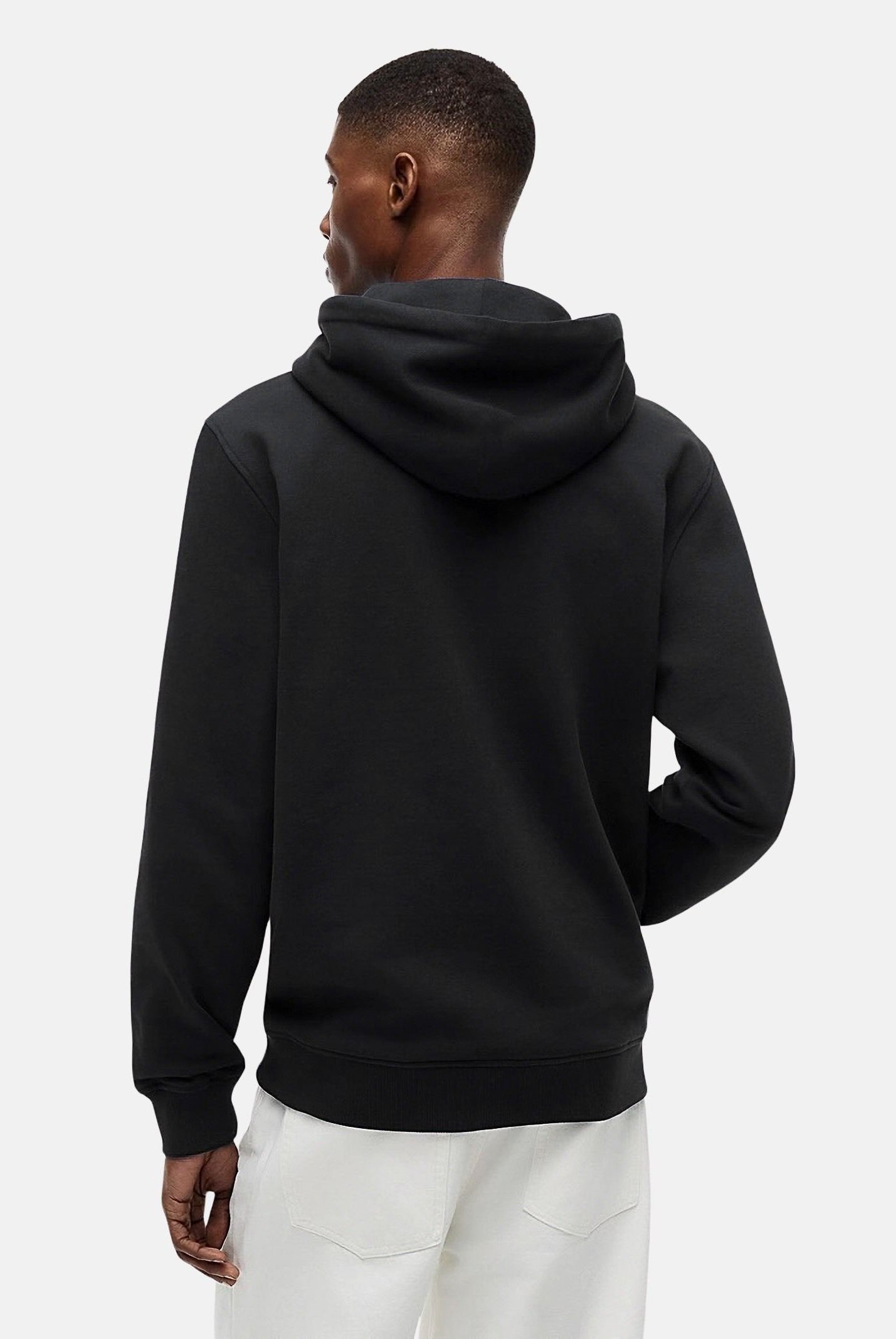 TOMMY JEANS Fellpa con cappuccio TJM Regular Badge Hoodie nera, uomo. DM0DM21922 BDS TOMMY JEANS