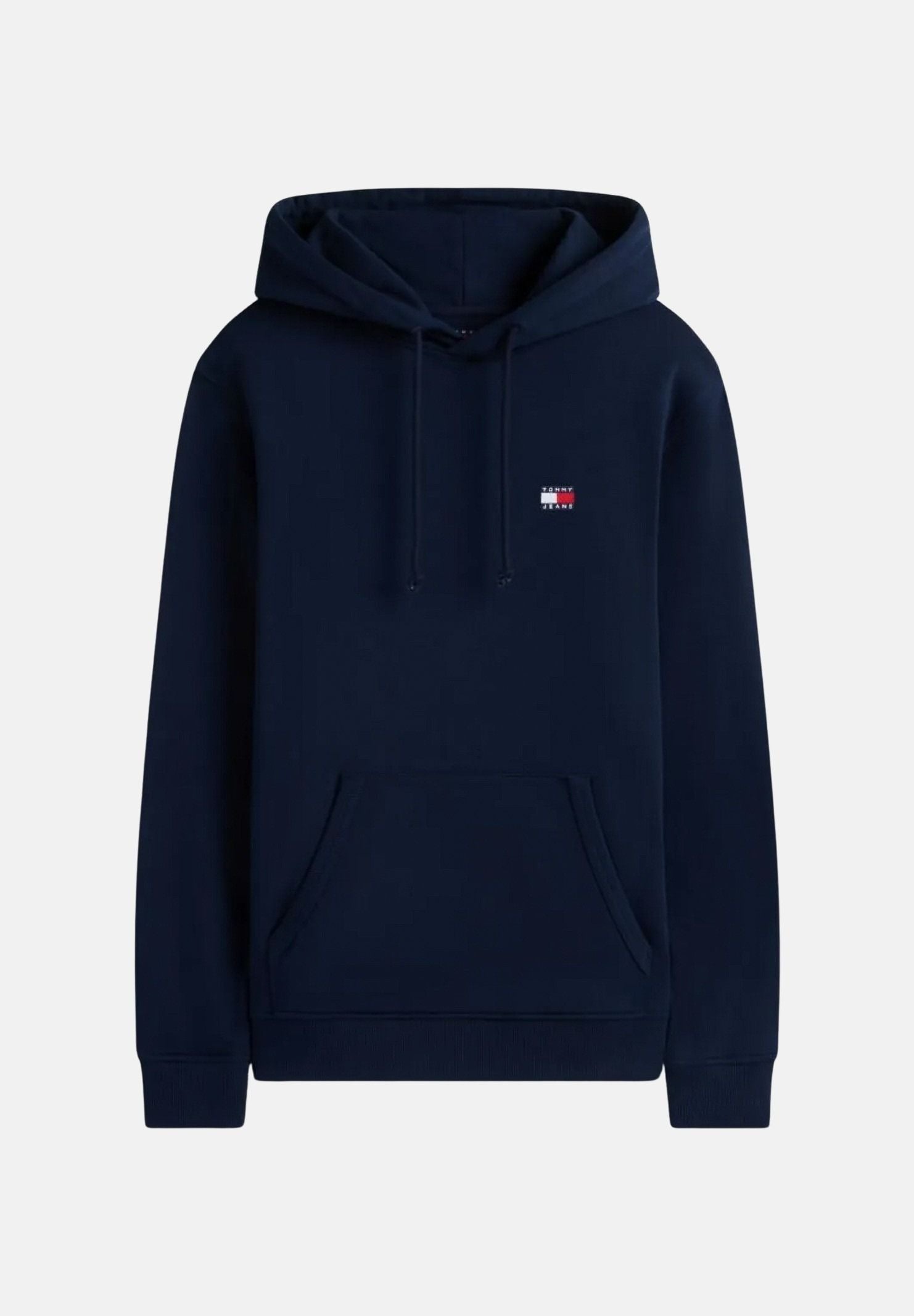 TOMMY JEANS Felpa REGULAR BADGE HOODIE con cappuccio navy blu da uomo<BR/> DM0DM21922 C1G TOMMY JEANS
