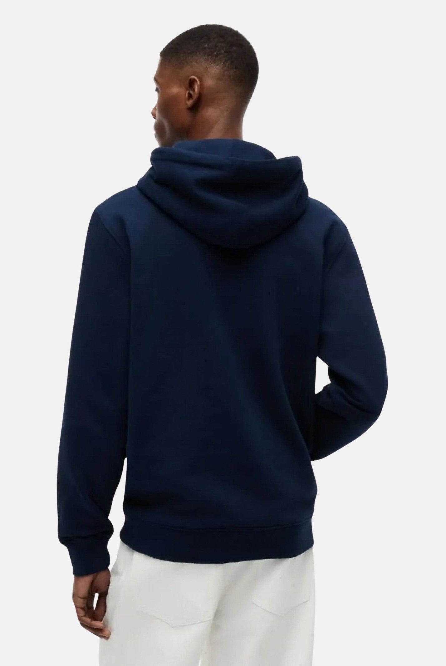 TOMMY JEANS Felpa REGULAR BADGE HOODIE con cappuccio navy blu da uomo<BR/> DM0DM21922 C1G TOMMY JEANS