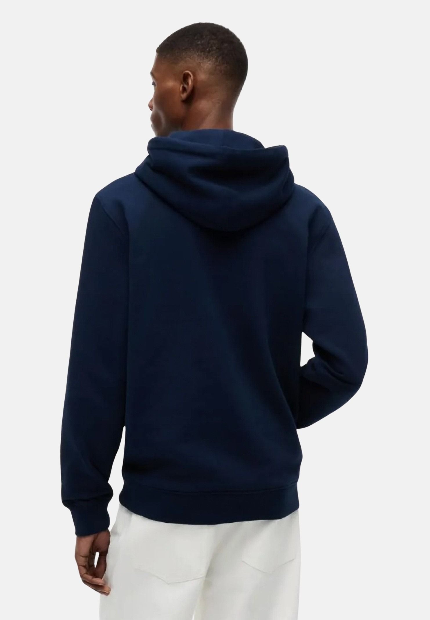 TOMMY JEANS Felpa REGULAR BADGE HOODIE con cappuccio navy blu da uomo<BR/> DM0DM21922 C1G TOMMY JEANS