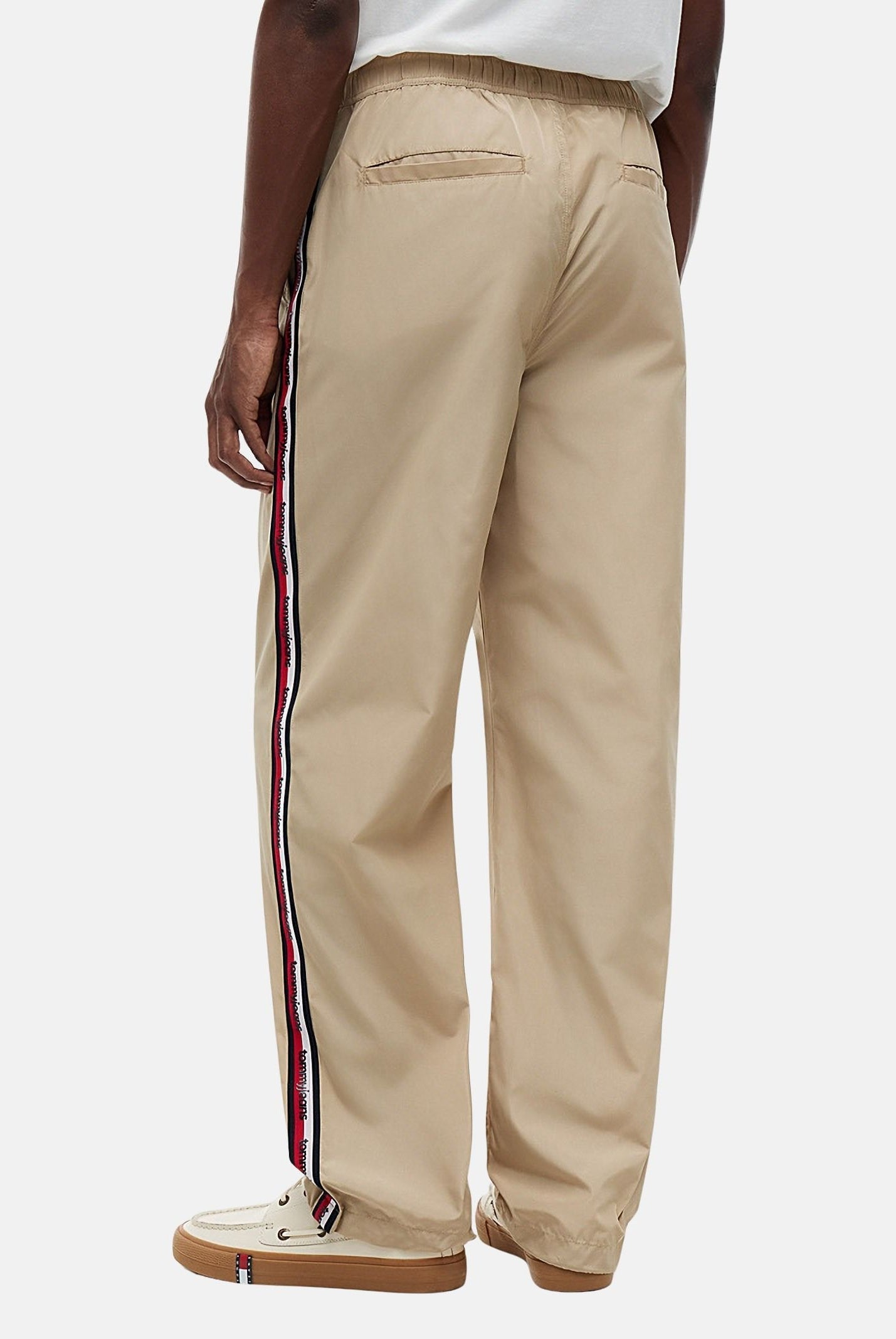 TOMMY JEANS Pantaloni JAMIE gold beige, da uomo<BR/> DM0DM23123 AB9 TOMMY JEANS