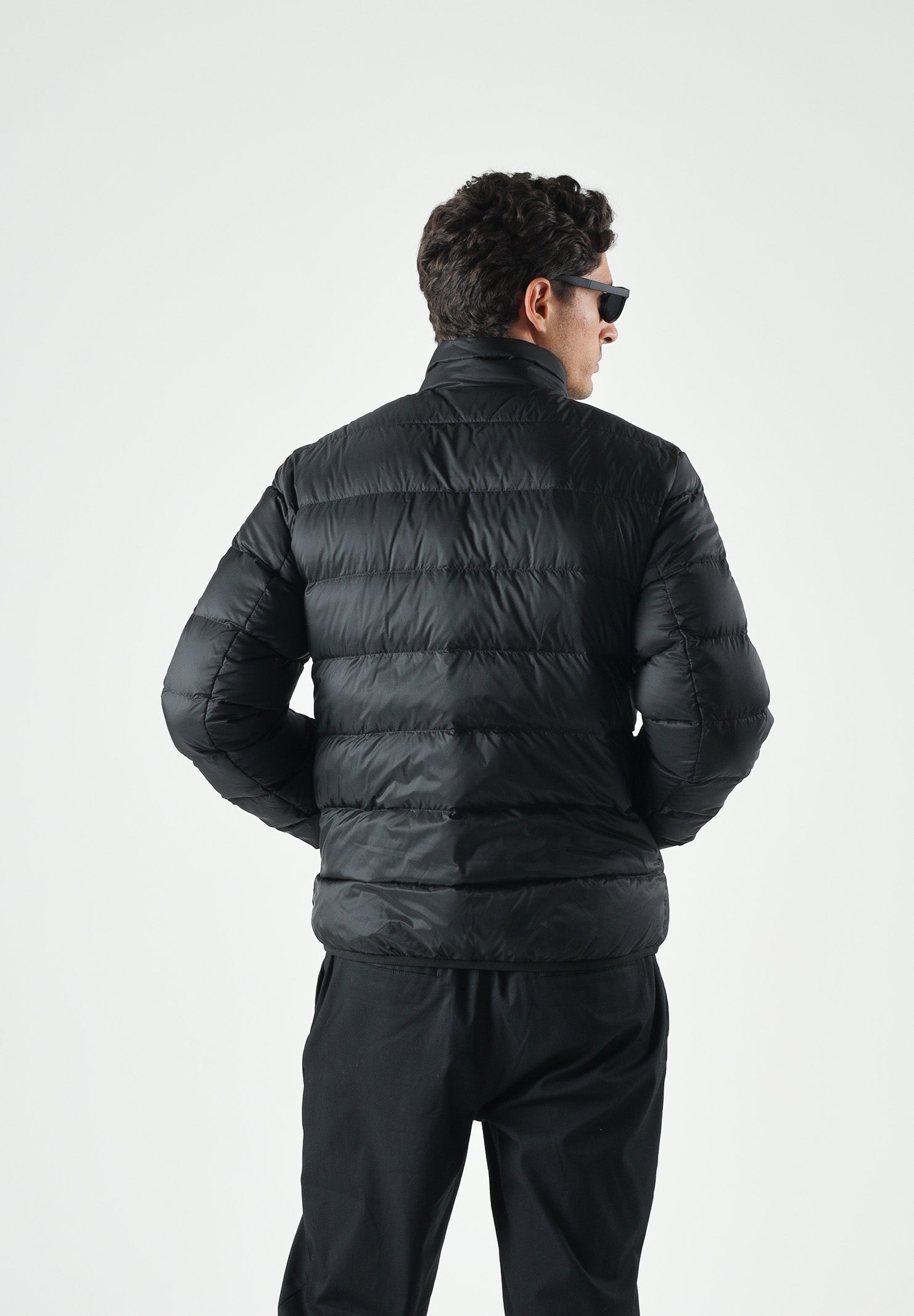 TOMMY JEANS Giubbotto Piumino relaxed fit leggero ripiegabile in ripstop black nero, da uomo DM0DM23231 BDS TOMMY JEANS