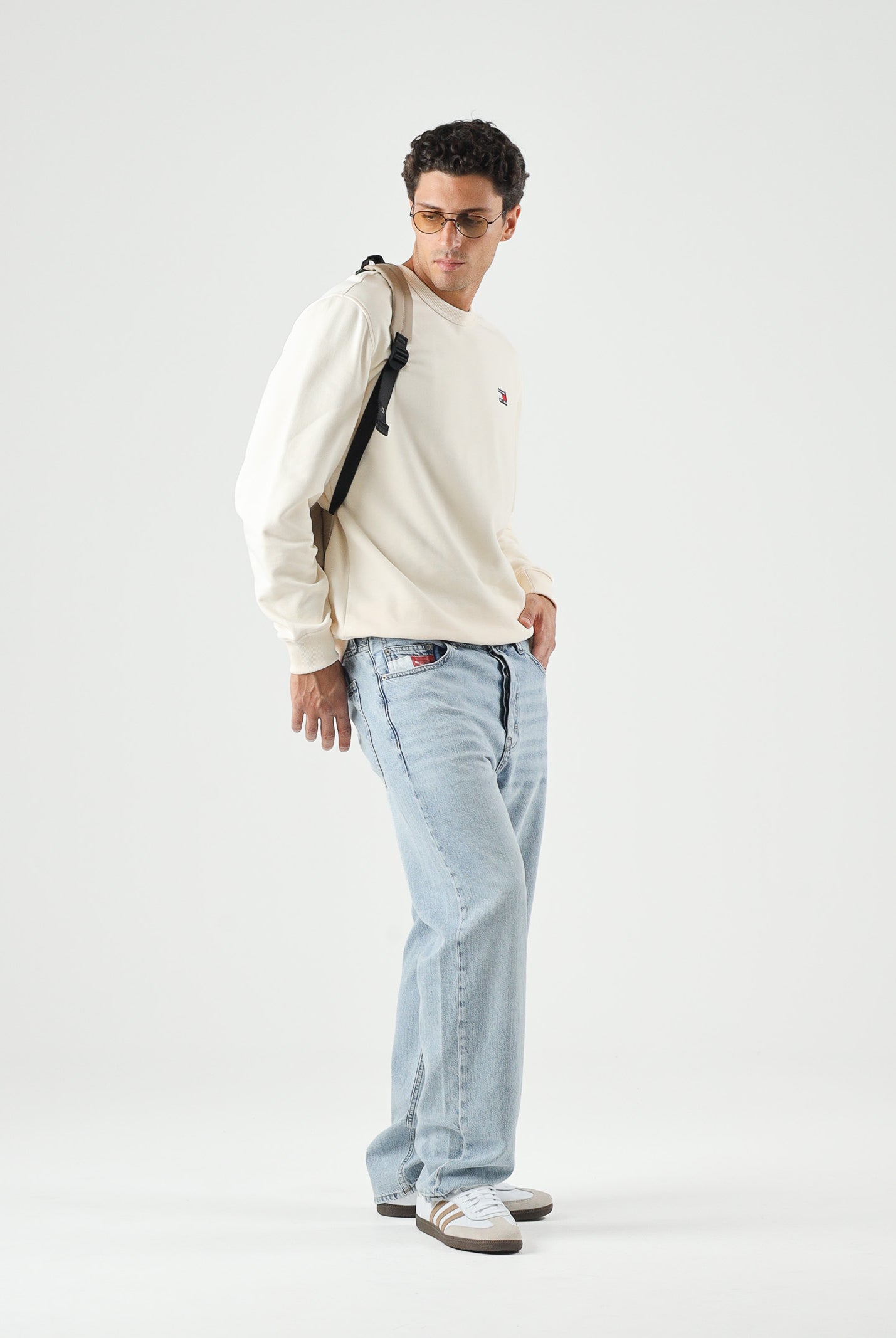 TOMMY JEANS Jeans OTIS VINTAGE denim light blu, da uomo<BR/> DM0DM23654 1AB TOMMY JEANS