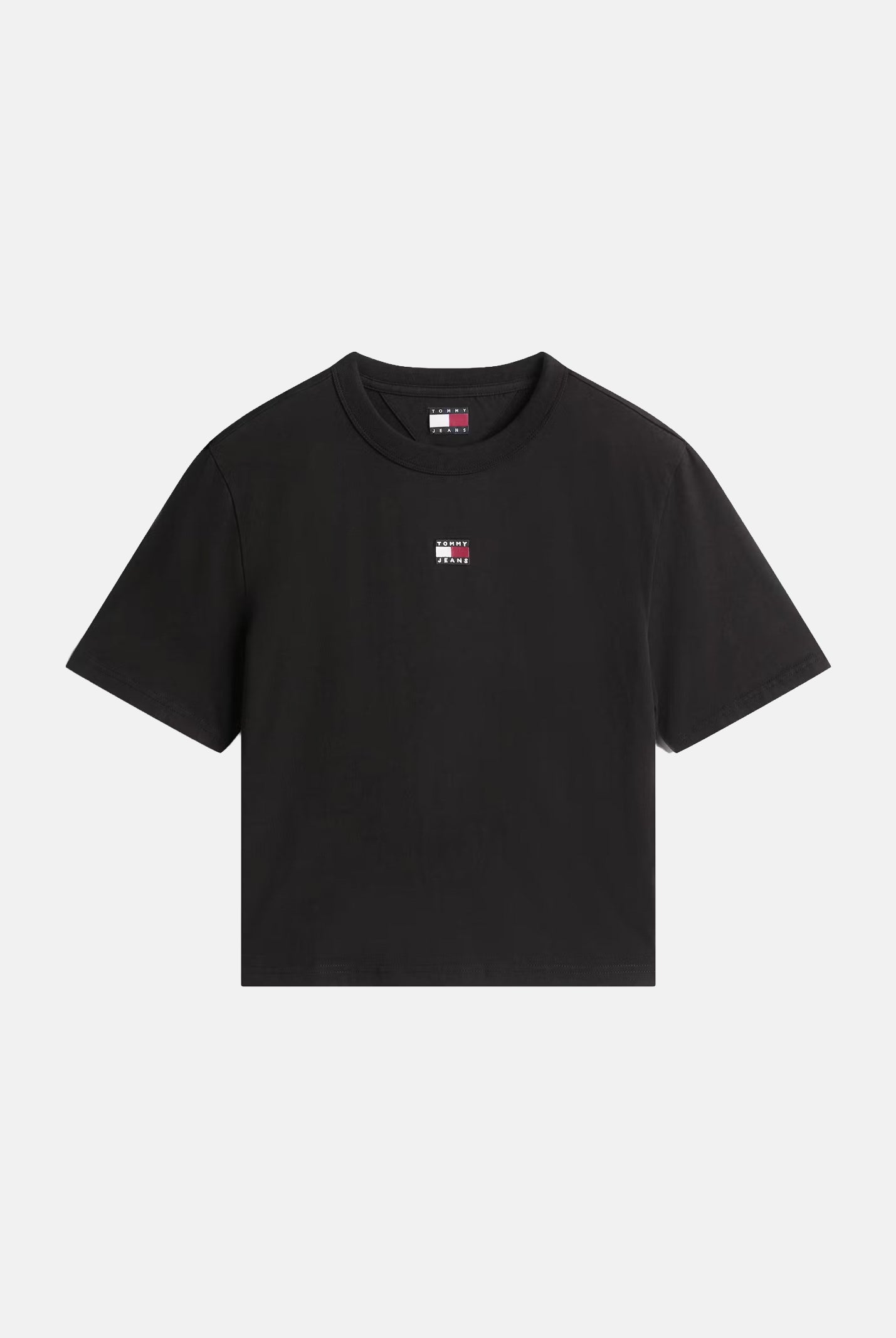 TOMMY JEANS t-shirt Boxy Badge Tee black nero da donna. DW0DW22202 BDS TOMMY JEANS
