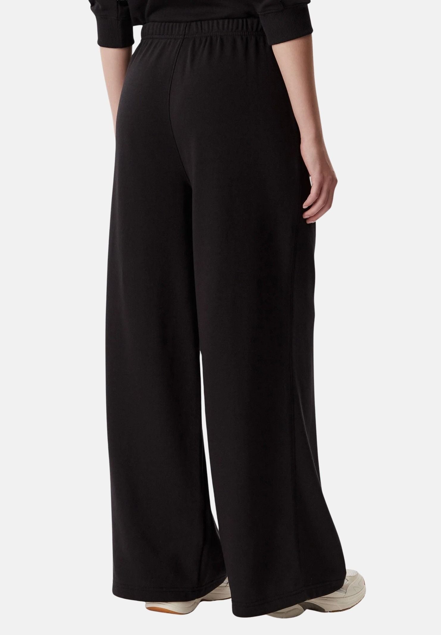 TOMMY JEANS pantaloni da tuta TJW Wide Leg Sweatpant Black nero donna. DW0DW22951 BDS TOMMY JEANS