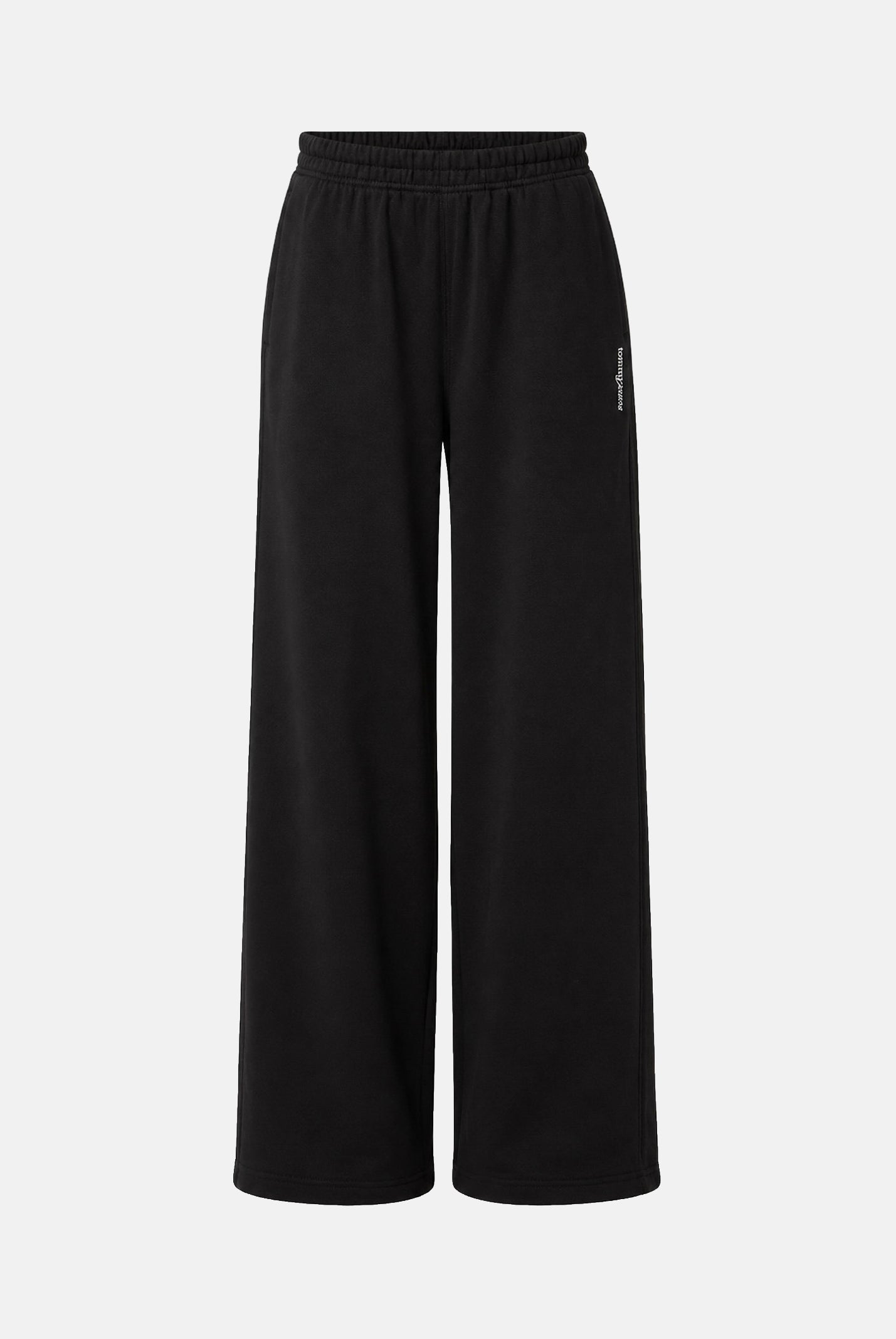 TOMMY JEANS Pantaloni da tuta TJW Wide Leg nero da donna DW0DW22951 BDS TOMMY JEANS