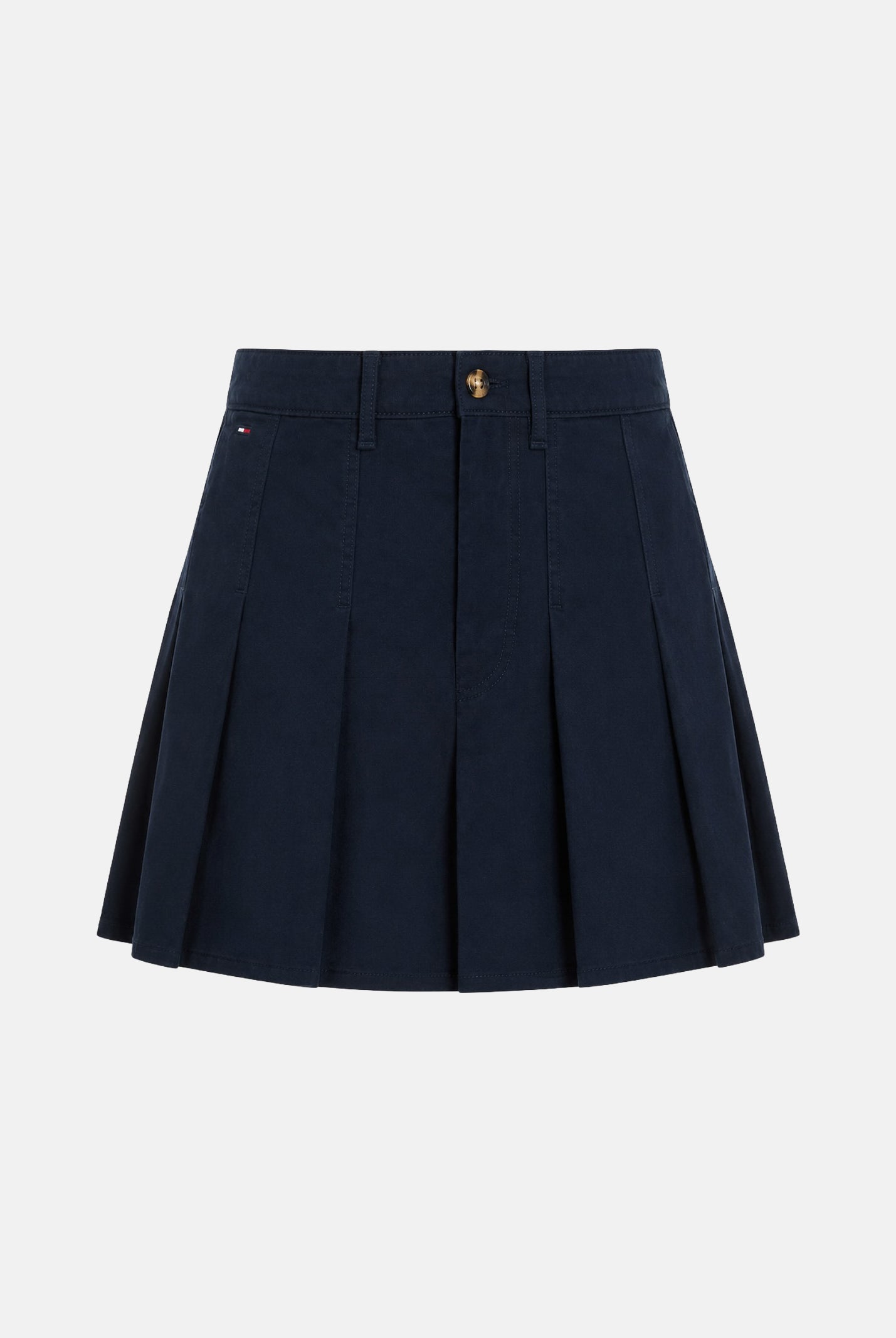 TOMMY JEANS minigonna a pieghe Short Skirt Dark Night Navy blu donna DW0DW23149 C1G TOMMY JEANS