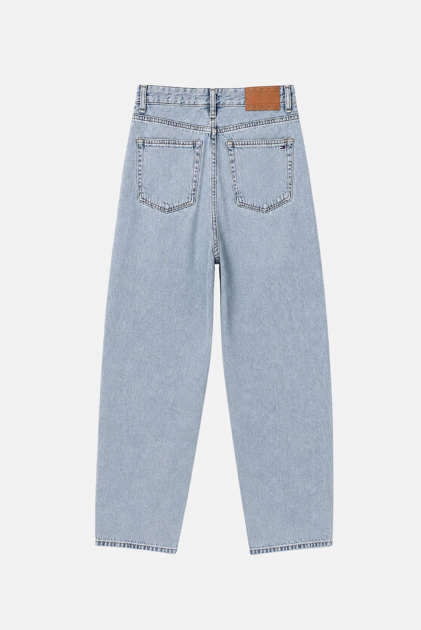 TOMMY JEANS Jeans mom fit in denim azzurro chiaro da donna <BR/> DW0DW23467 1AB TOMMY JEANS