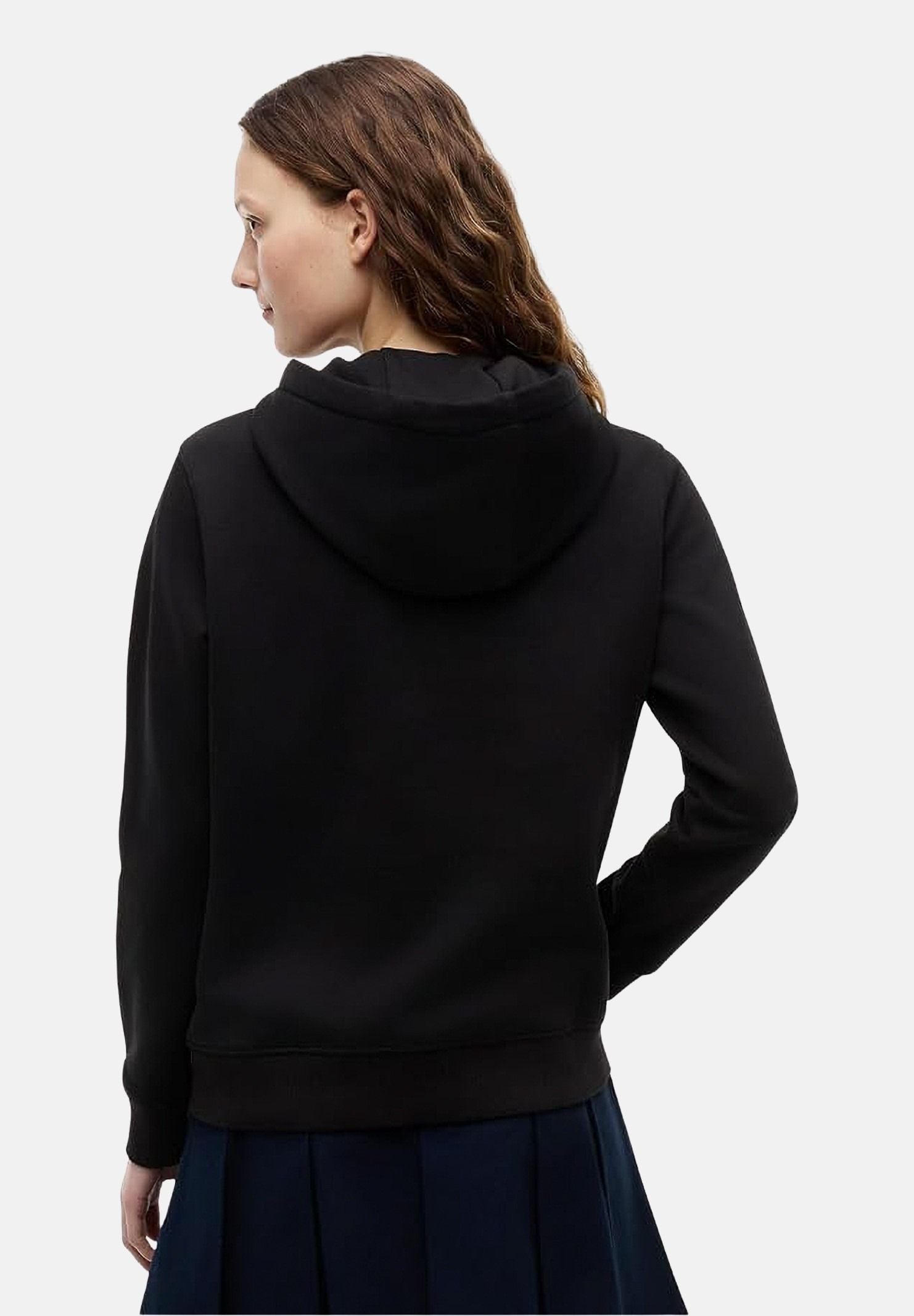 TOMMY JEANS Felpa con cappuccio black nero, colore basico nero, DW0DW23485 BDS TOMMY JEANS