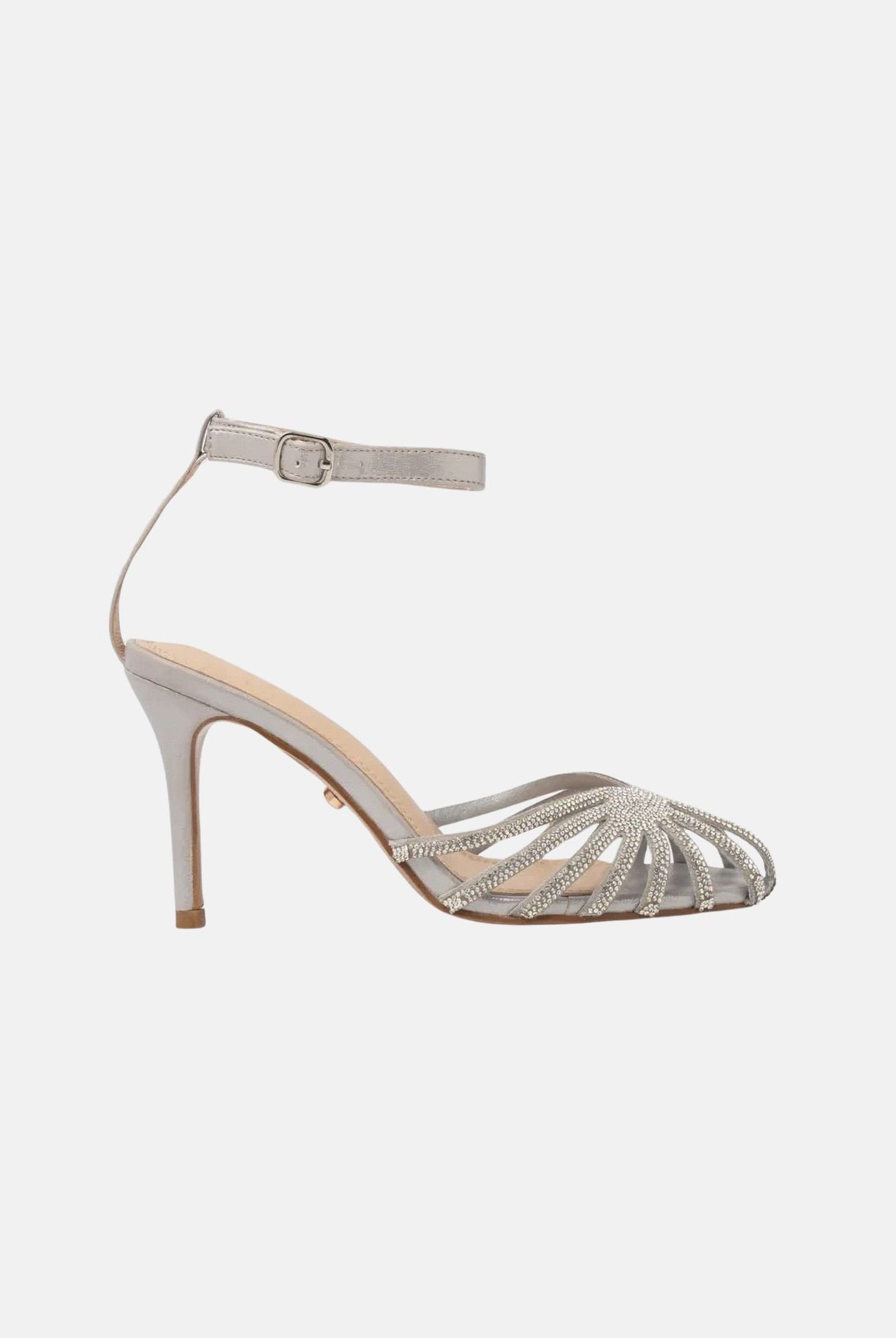 TWENTY FOURHAITCH Sandali con tacco LOS ANGELES argento da donna SH390AR62P AR TWENTY FOURHAITCH