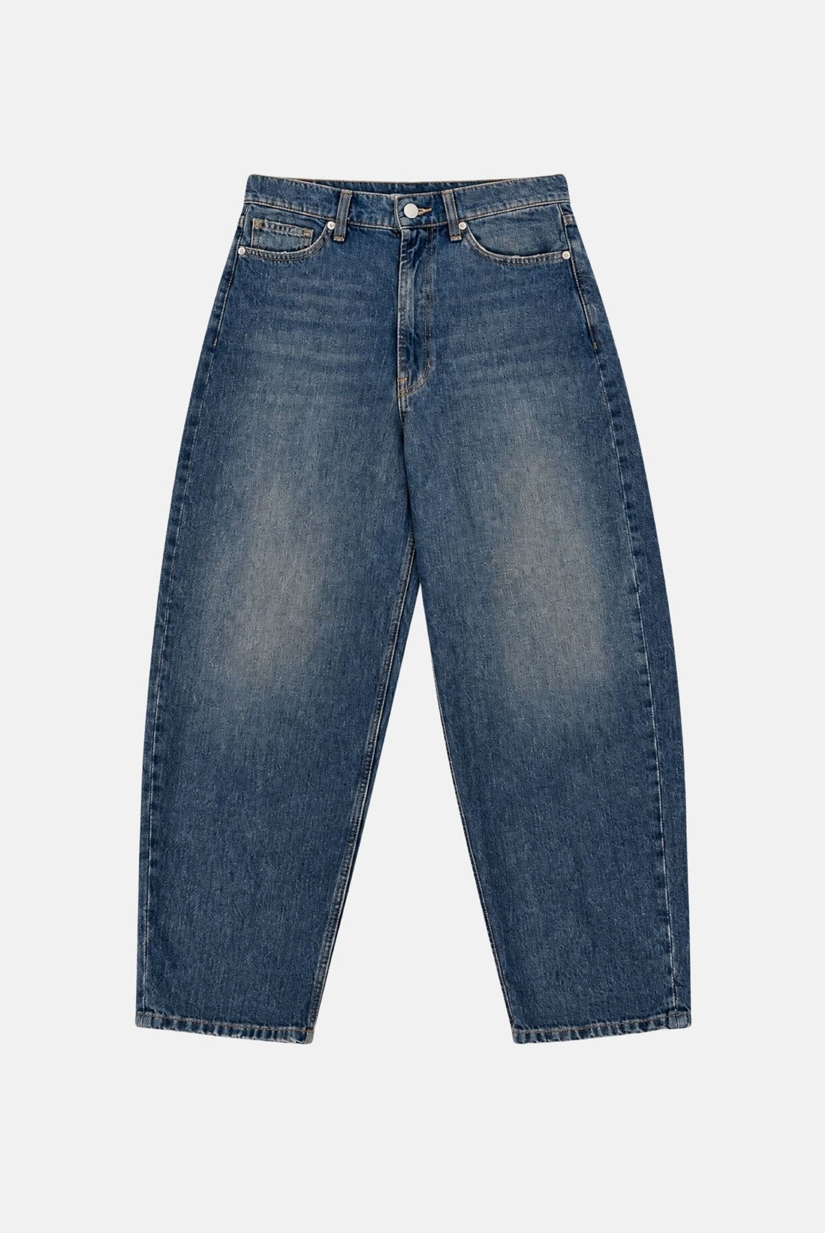 VICOLO Jeans LAILA blu per donna con lavaggio denim e risvolto al fondo. DAC5008 ADEBL VICOLO