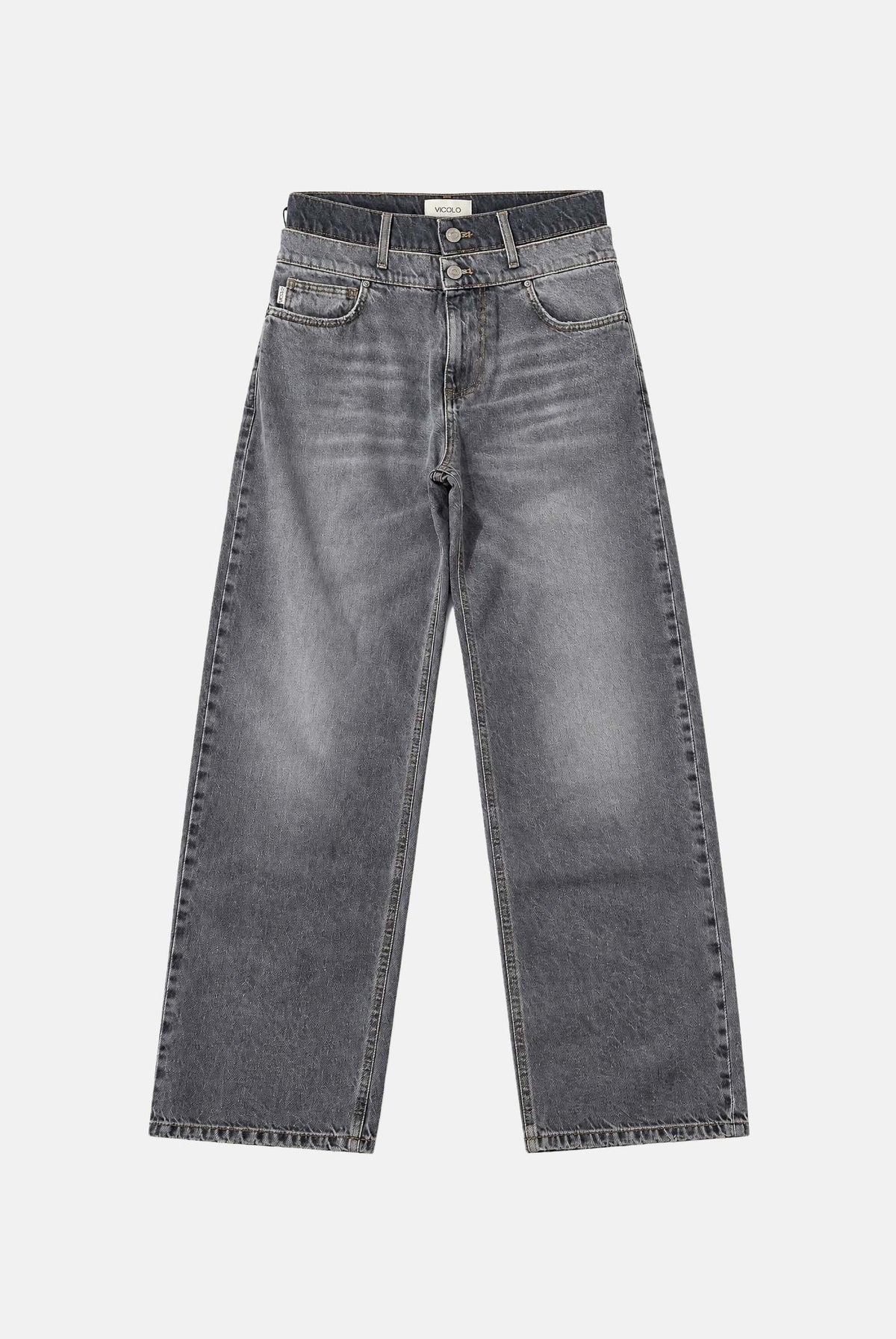 VICOLO Jeans SOFIA denim grigio da donna DAC5124 ADEGR VICOLO