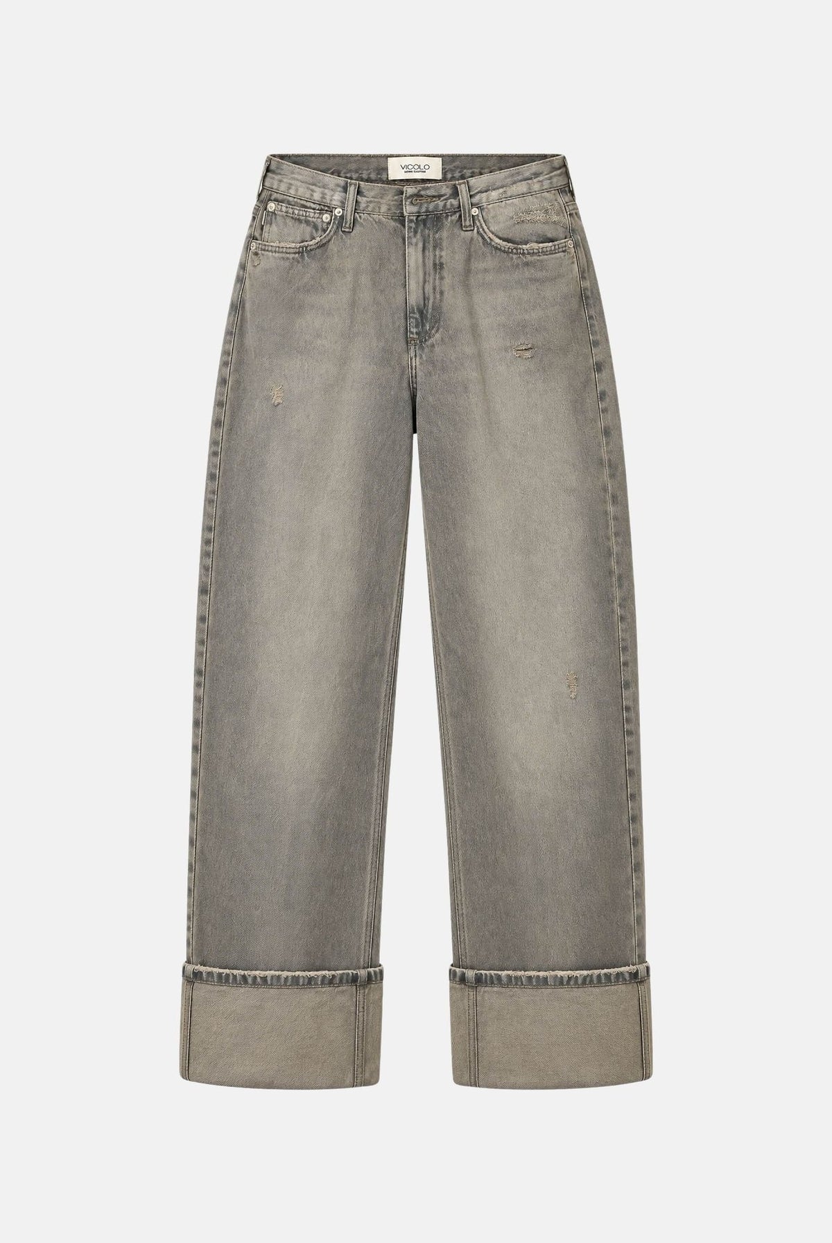 VICOLO Jeans XENOBIA denim sabbiato da donna DAC5166 ADECH VICOLO