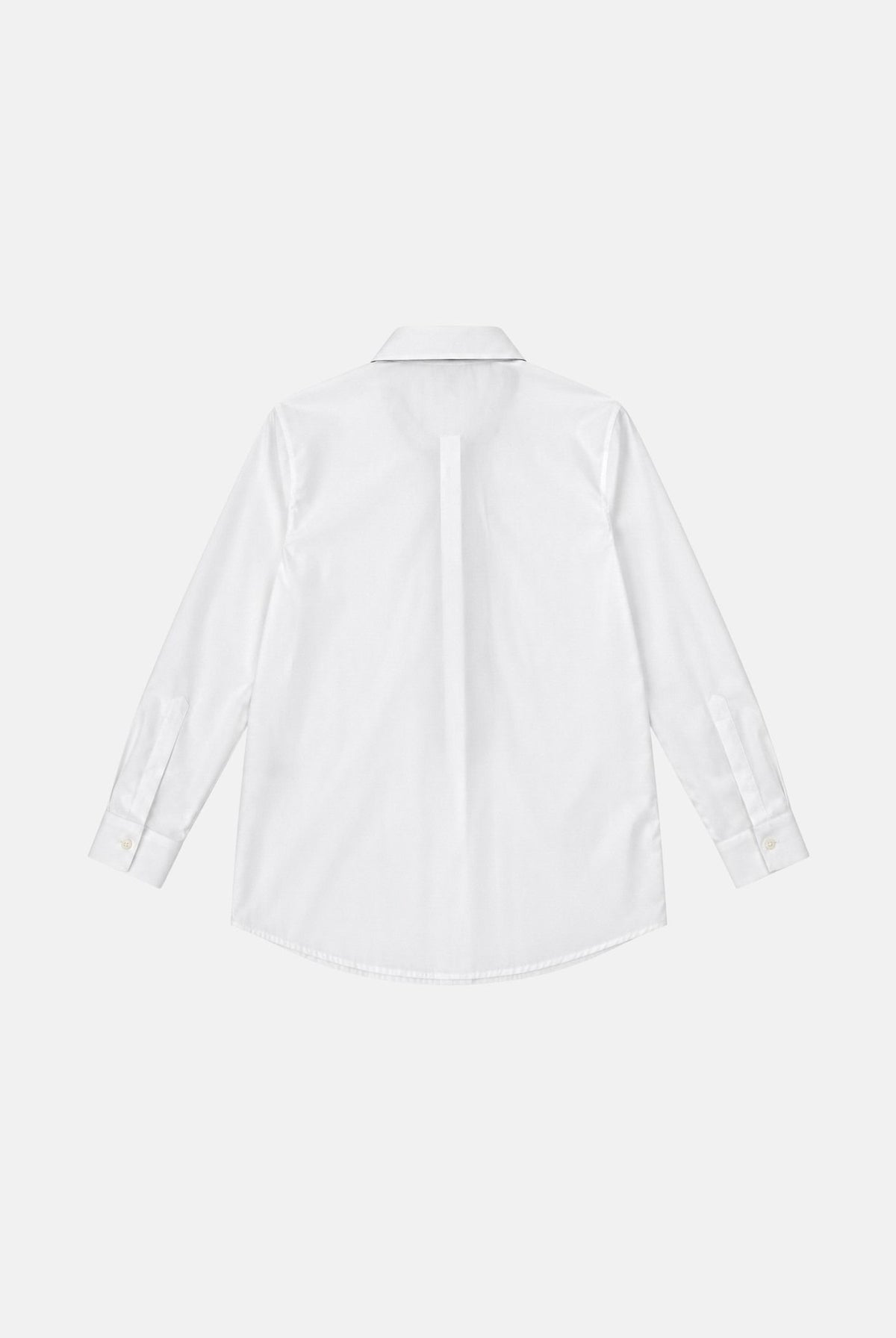 VICOLO Camicia manica lunga bianca da donna con cravatta e spilla coordinate RAC0015 A01 VICOLO