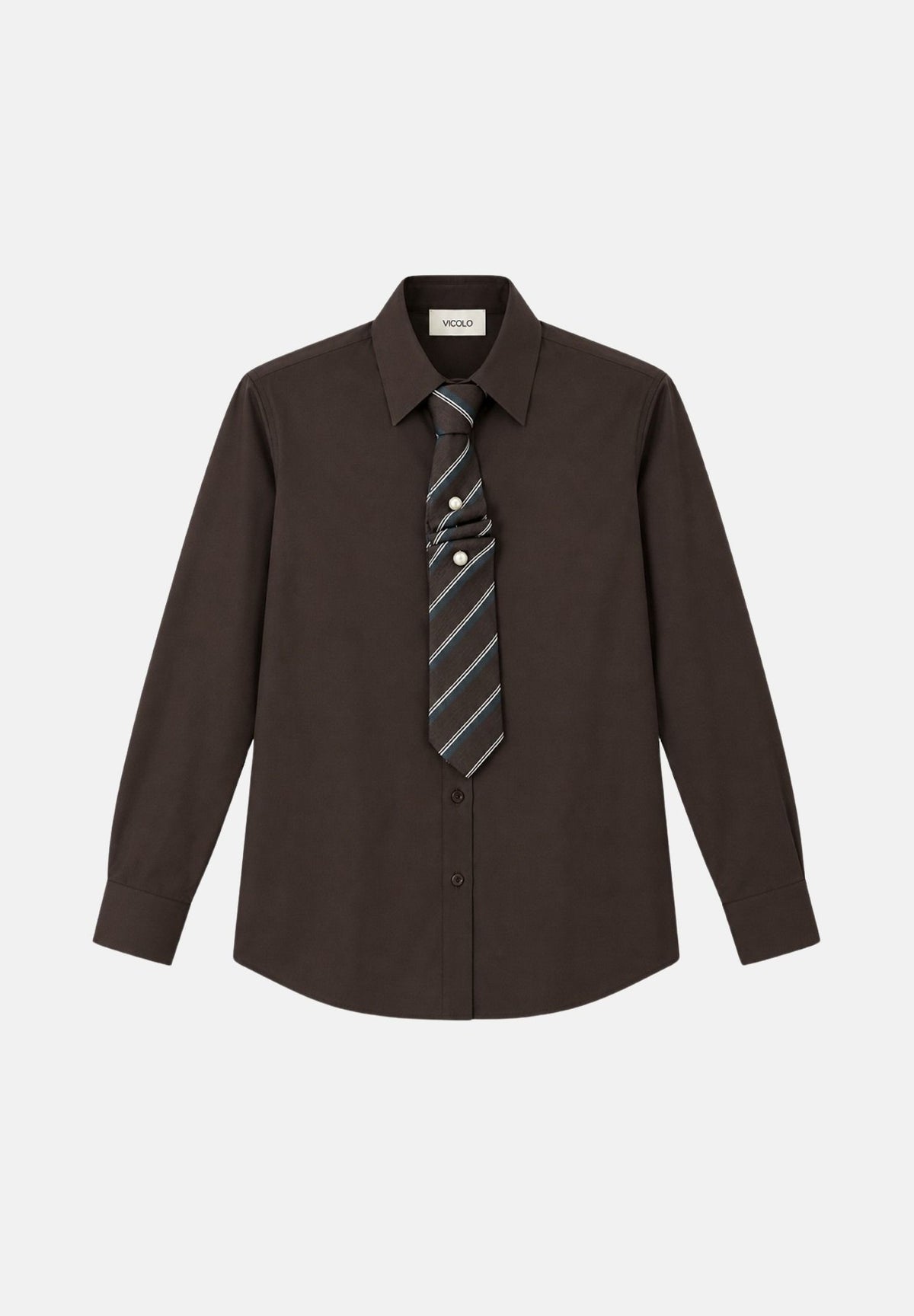 Camicia regular fit da donna autunno inverno RAC0015 ACU69 VICOLO