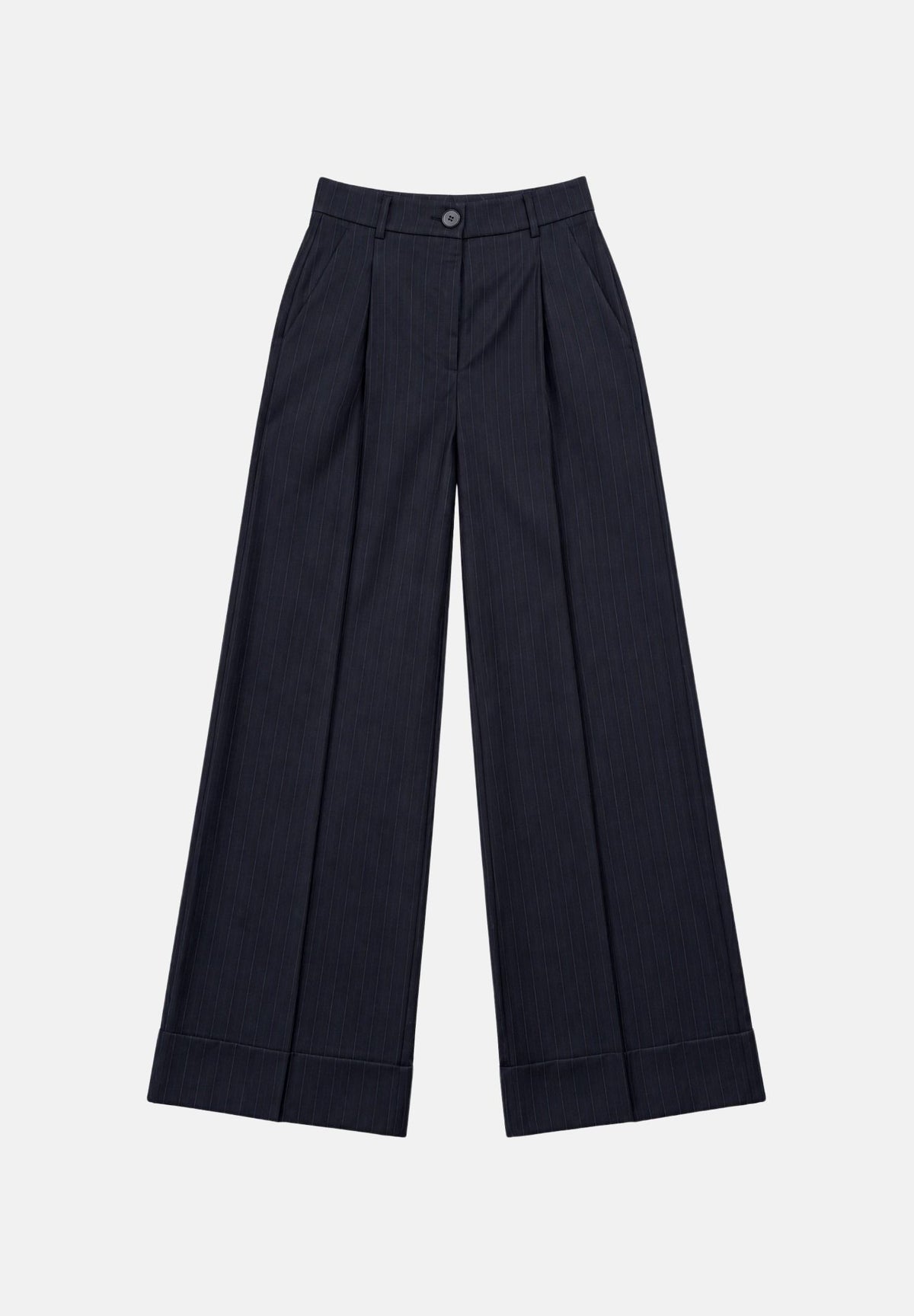VICOLO Pantaloni WIDE LEG blu navy da donna TAC0218 ACFBLU VICOLO