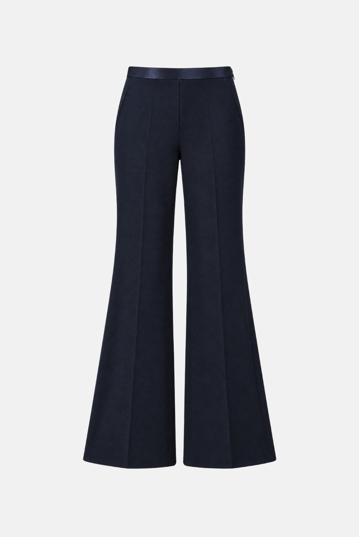 VICOLO Pantaloni FLARE blu notte da donna con gamba ampia TAC0407 A89 VICOLO