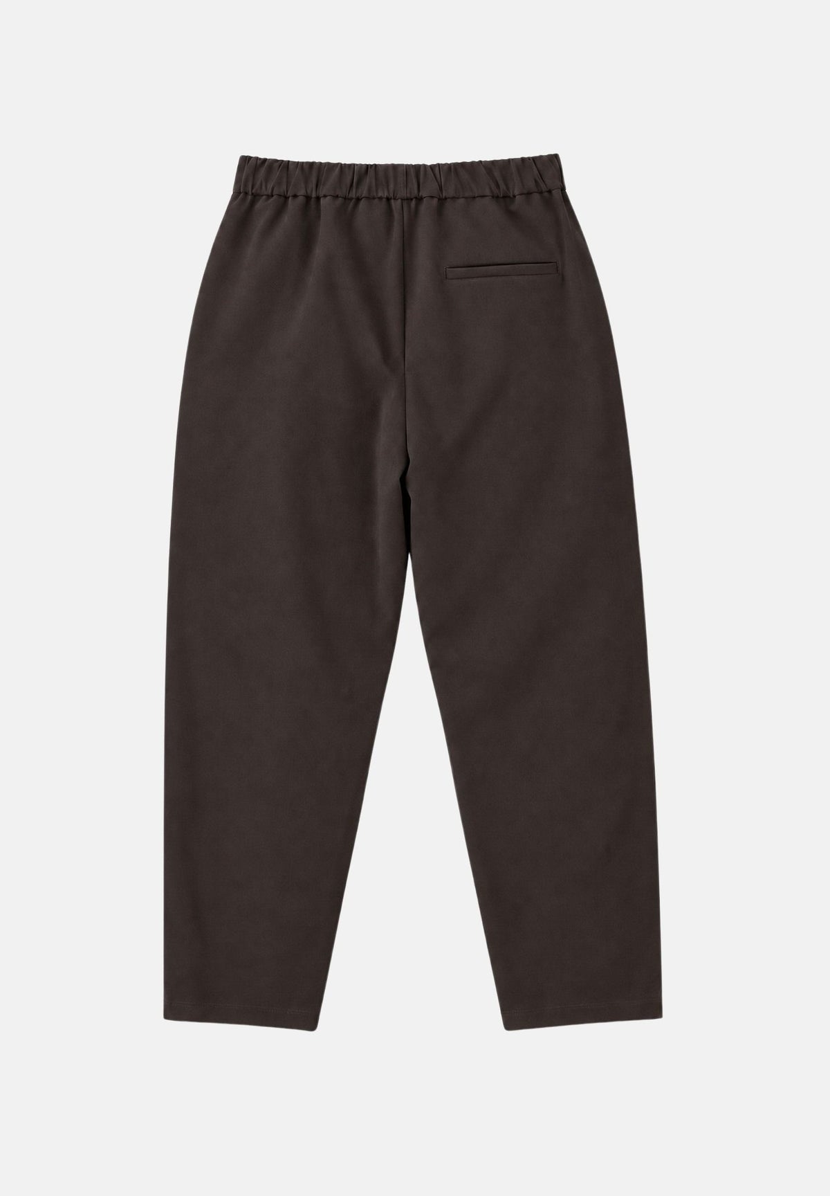 VICOLO Pantaloni CARROT marroni per donna con elastico in vita e gamba affusolata. TAC0418 ACU69 VICOLO