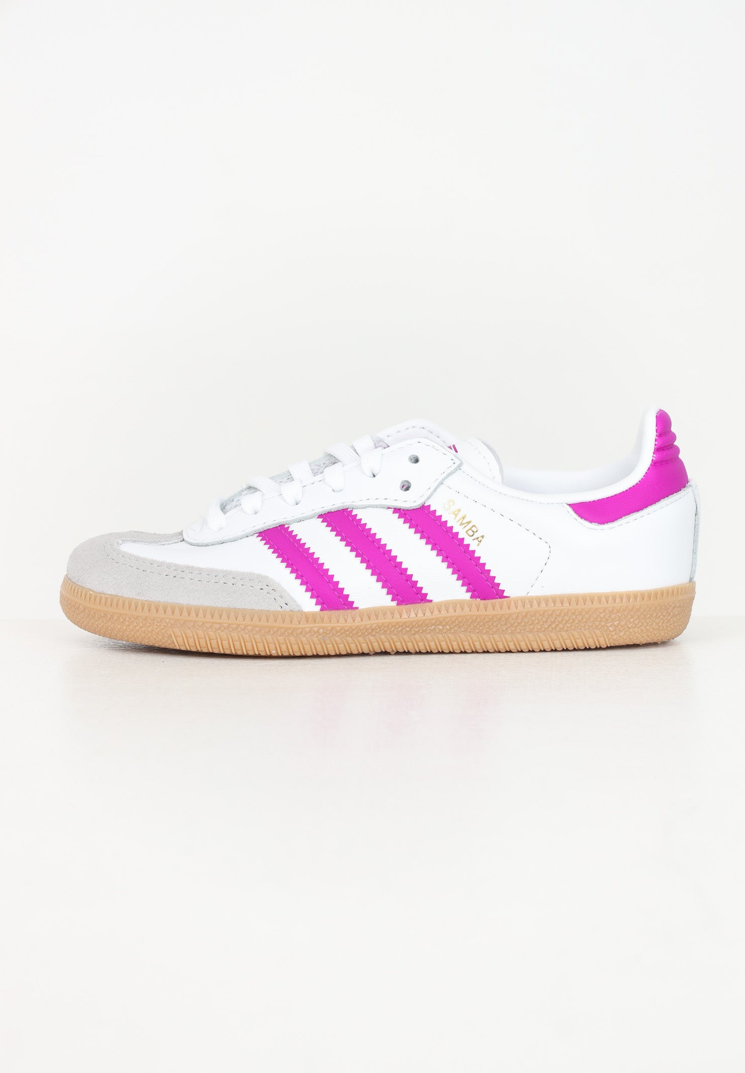 Sneakers Samba OG bianche da bambina IE8848 . ADIDAS ORIGINALS