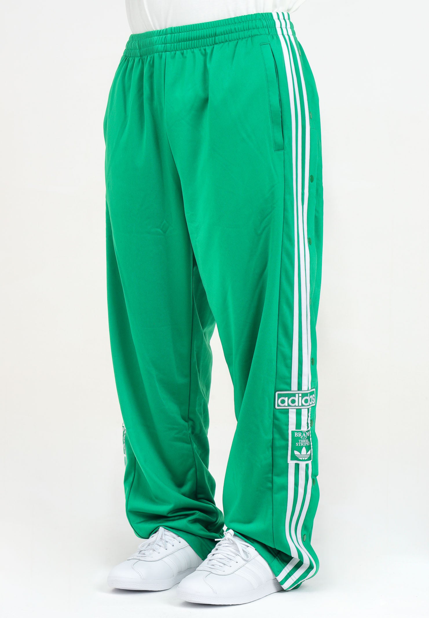 Pantalone sportivo Adibreak verde da uomo IY9923 . ADIDAS ORIGINALS