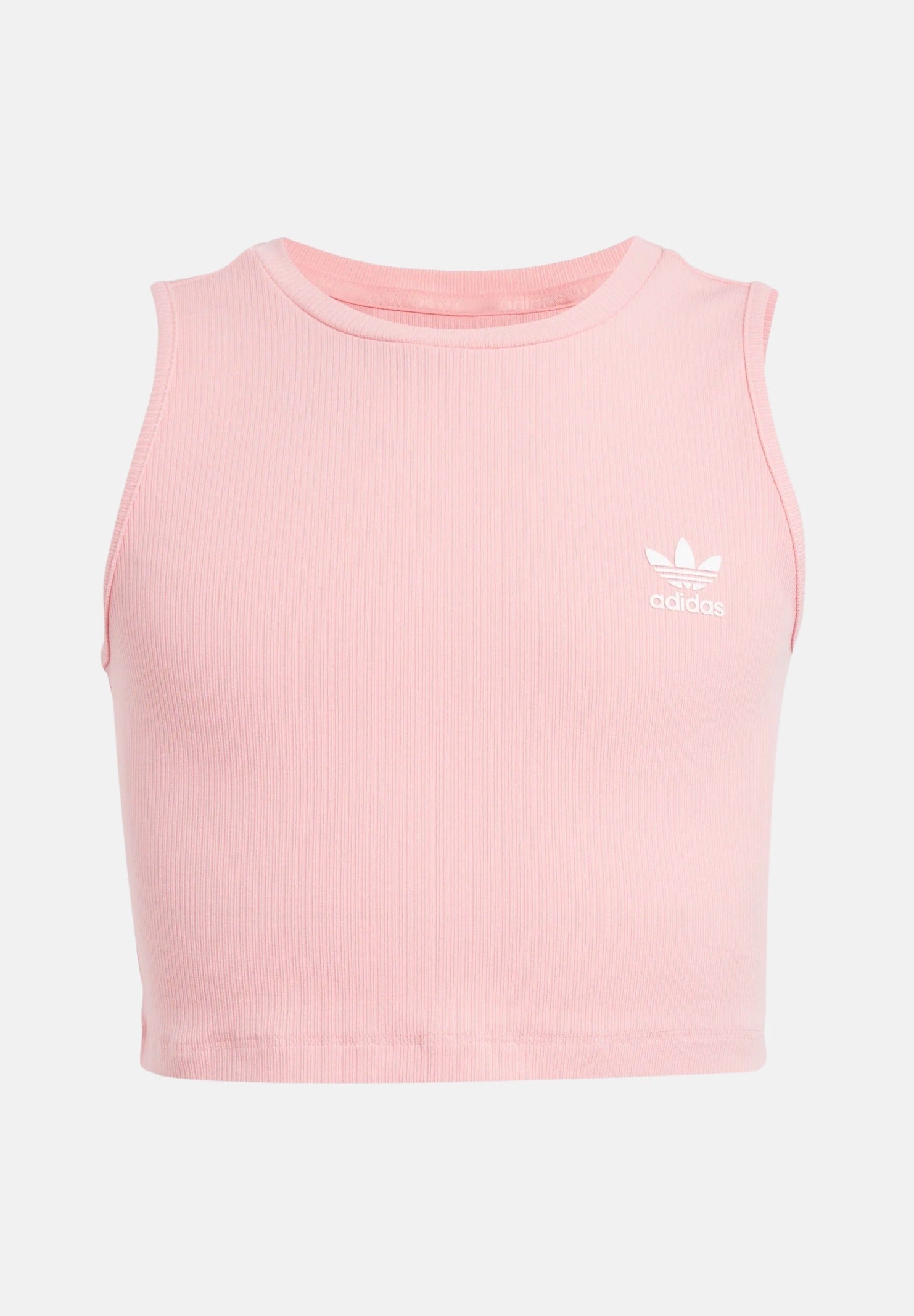 ADIDAS ORIGINALS Canotta Ribbed rosa da bambina JC8432 . ADIDAS ORIGINALS