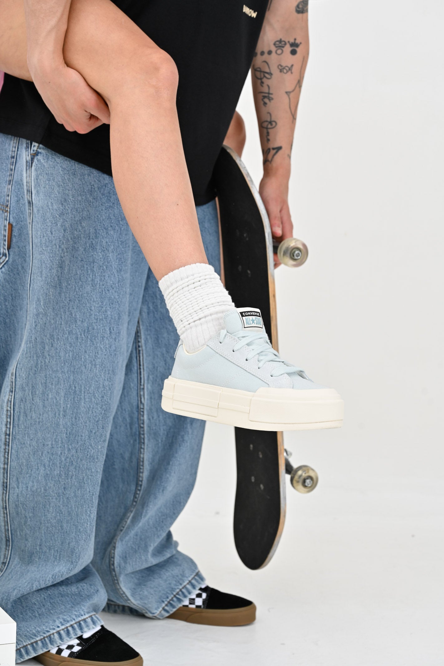 CONVERSE Sneakers Chuck Taylor All Star Cruise azzurre da donna A13496C . CONVERSE
