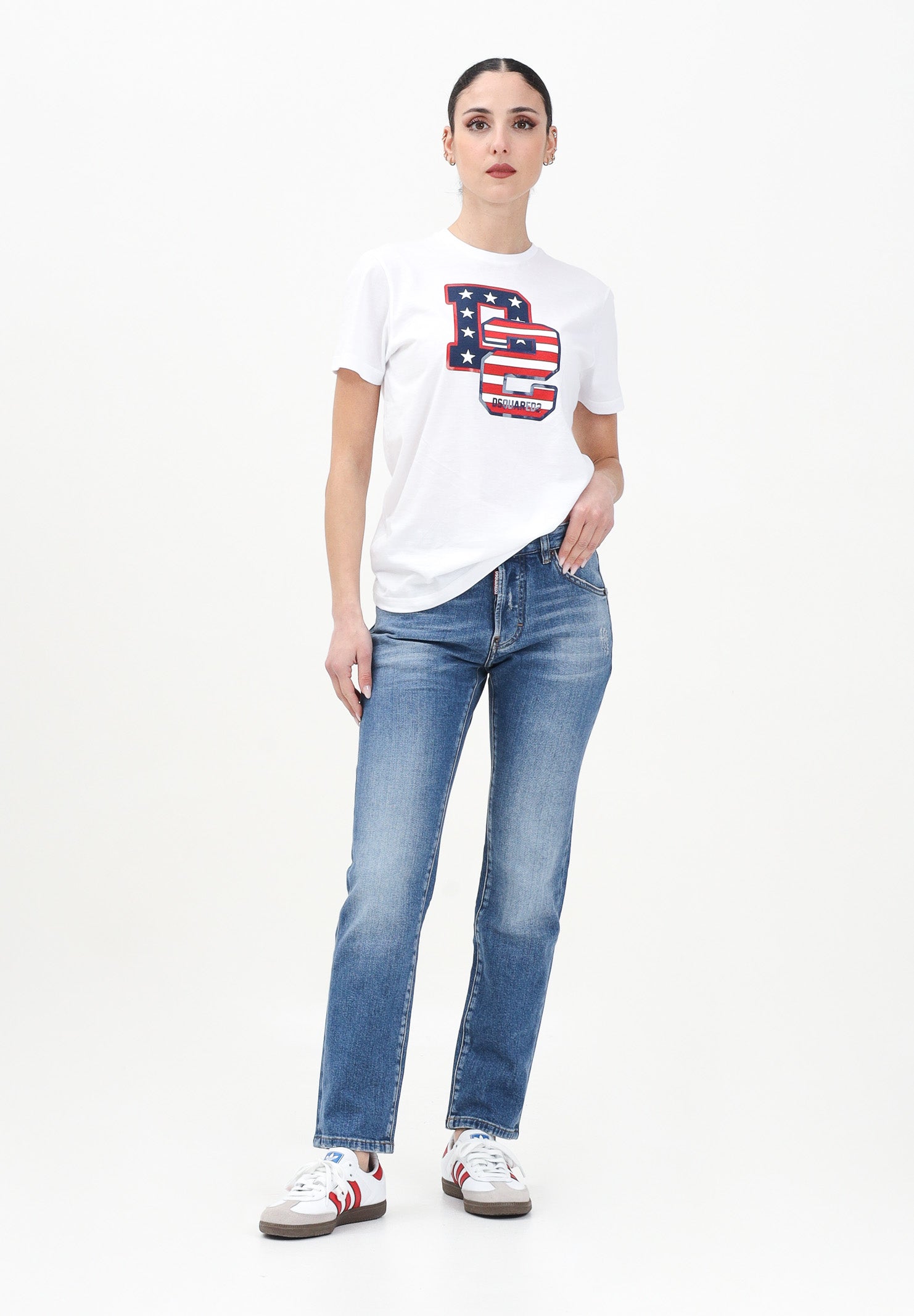 DSQUARED2 Jeans Cool Guy in denim blu per donna, ragazzi e bambini DQ0236D0ABX DQ01 DSQUARED2