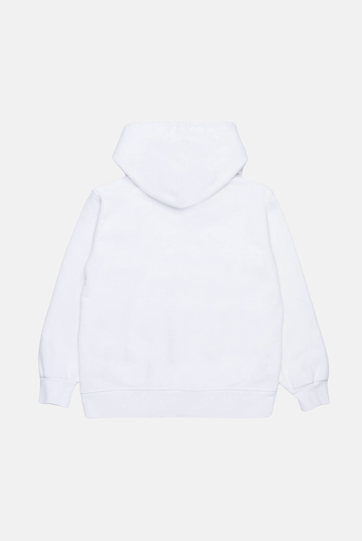 Felpa con cappuccio bianca per bambino e bambina rifinita da stampa logo DQ2907D0AD2-B DQ100 DSQUARED2
