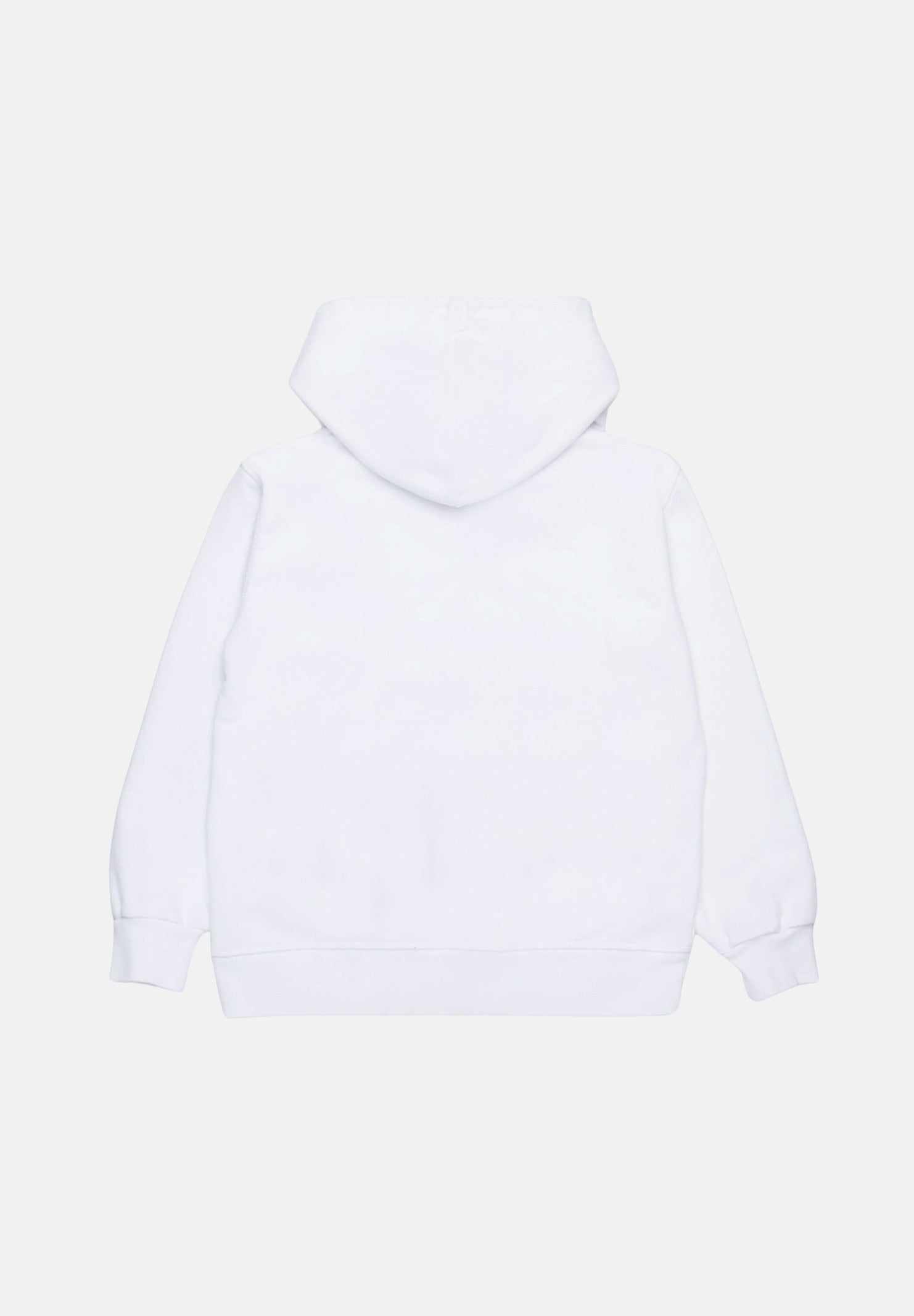 Felpa con cappuccio bianca per bambino e bambina rifinita da stampa logo DQ2907D0AD2-B DQ100 DSQUARED2
