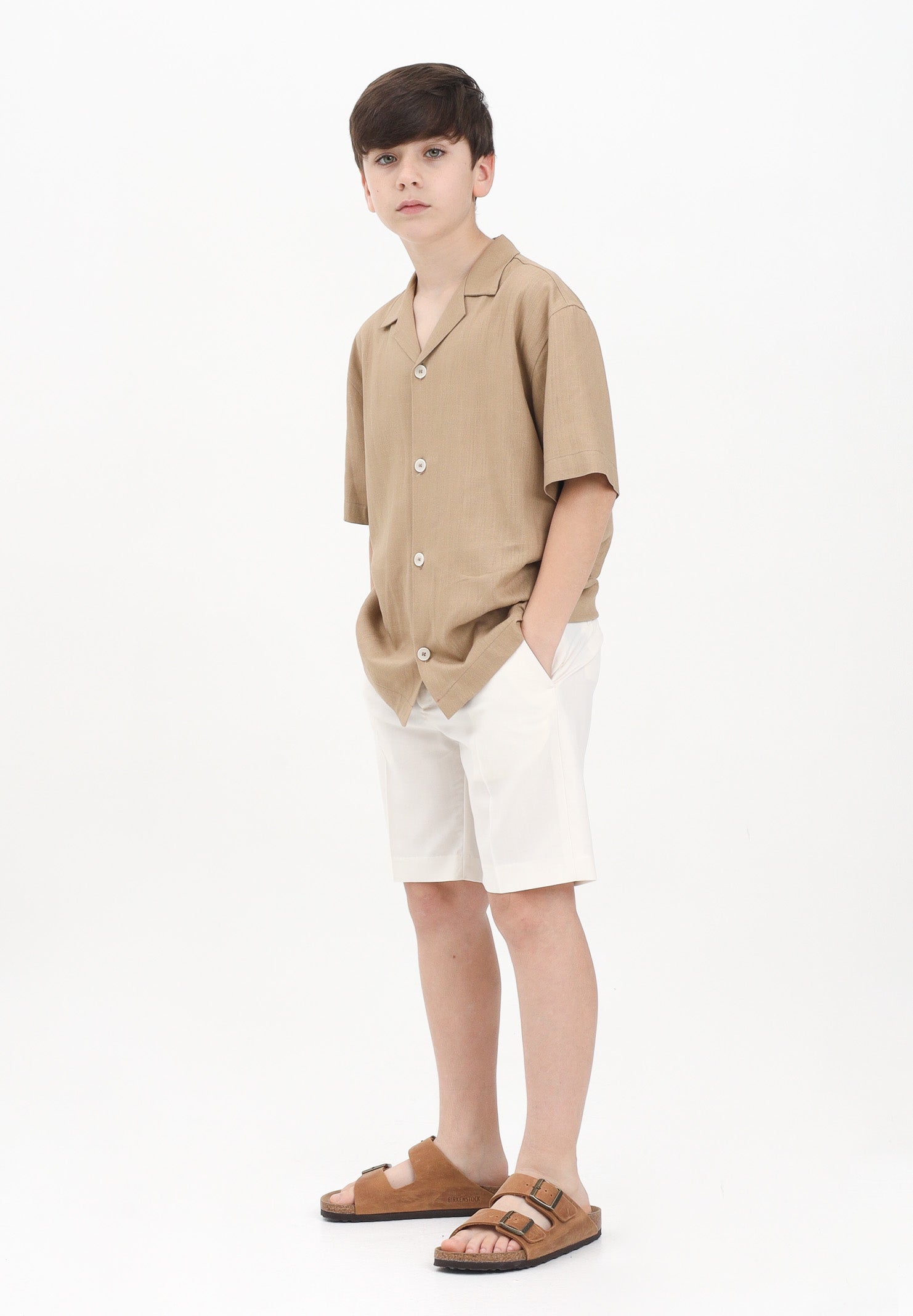 I'M BRIAN Shorts panna da bambino BE3259J PA I'M BRIAN