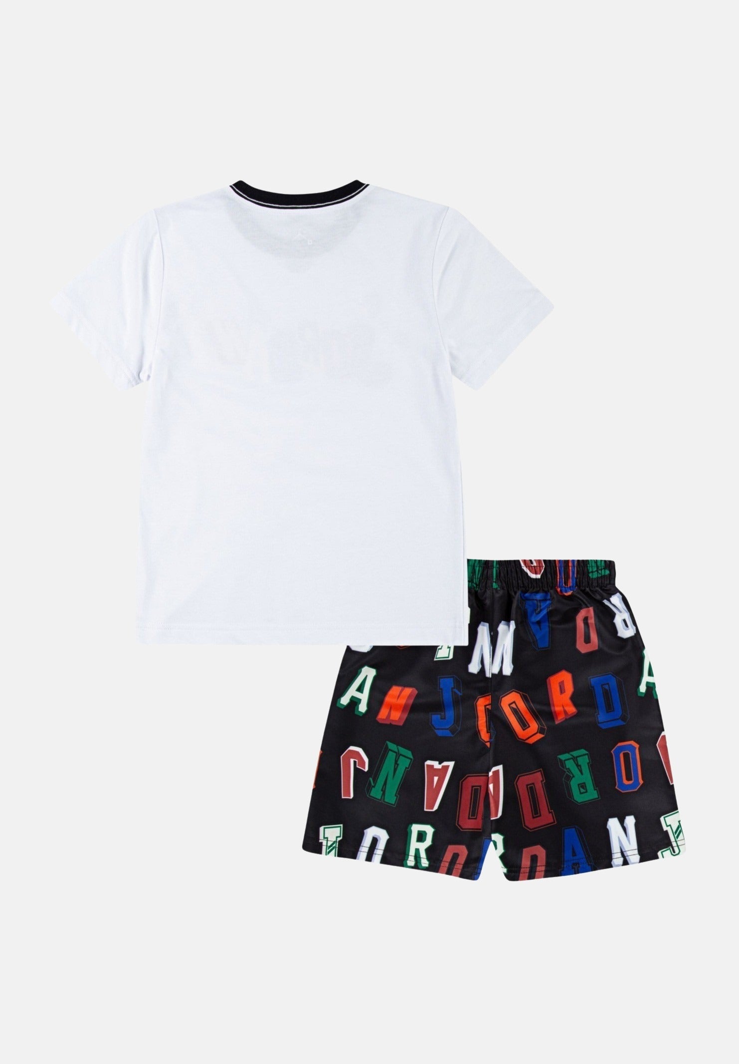 JORDAN Completino Court of Legends nero e bianco per bambino e bambina 85D705 023 JORDAN