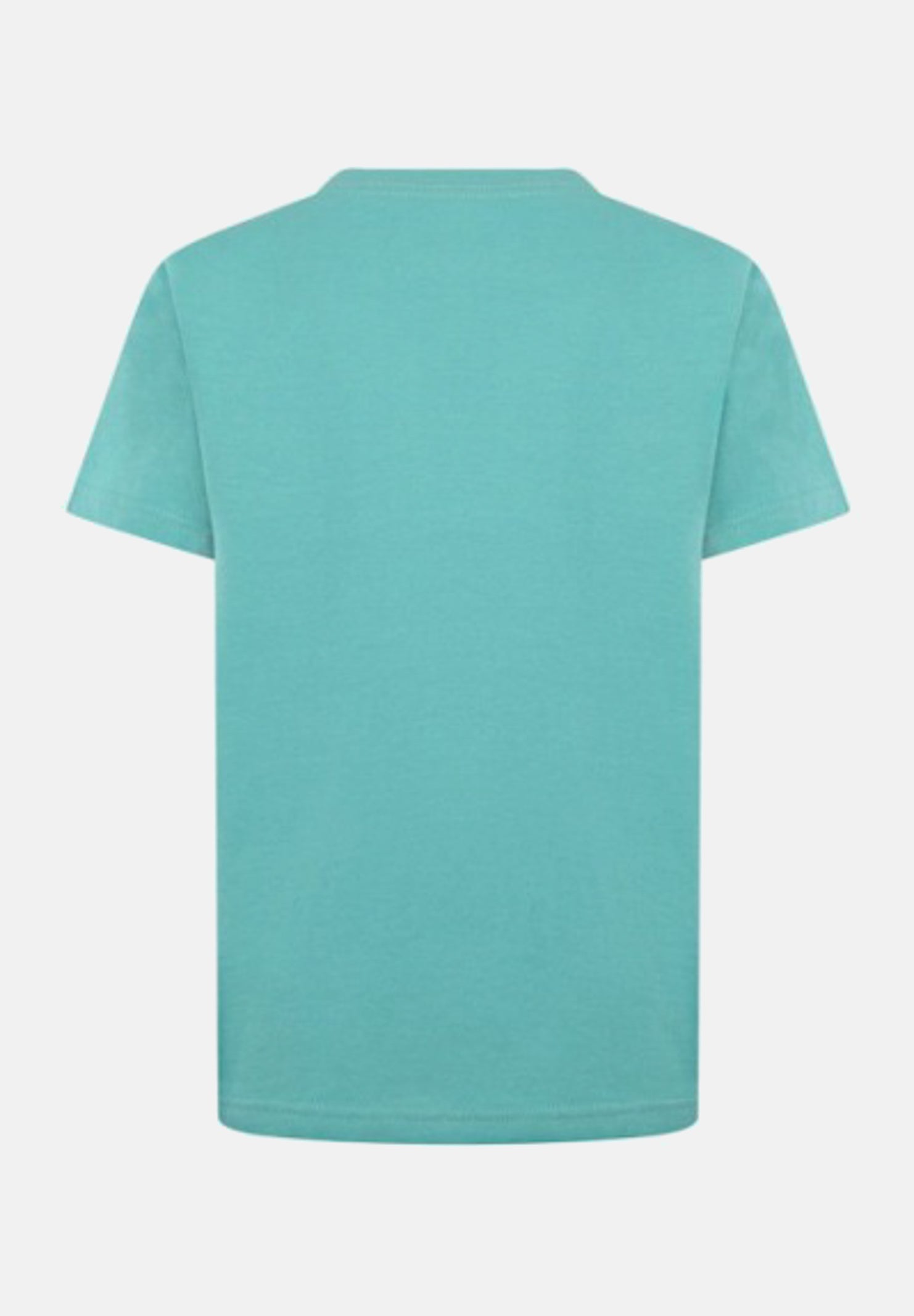 JORDAN T-shirt a manica corta verde acqua per bambino e bambina con ricamo Jumpman 95D266 B5P JORDAN