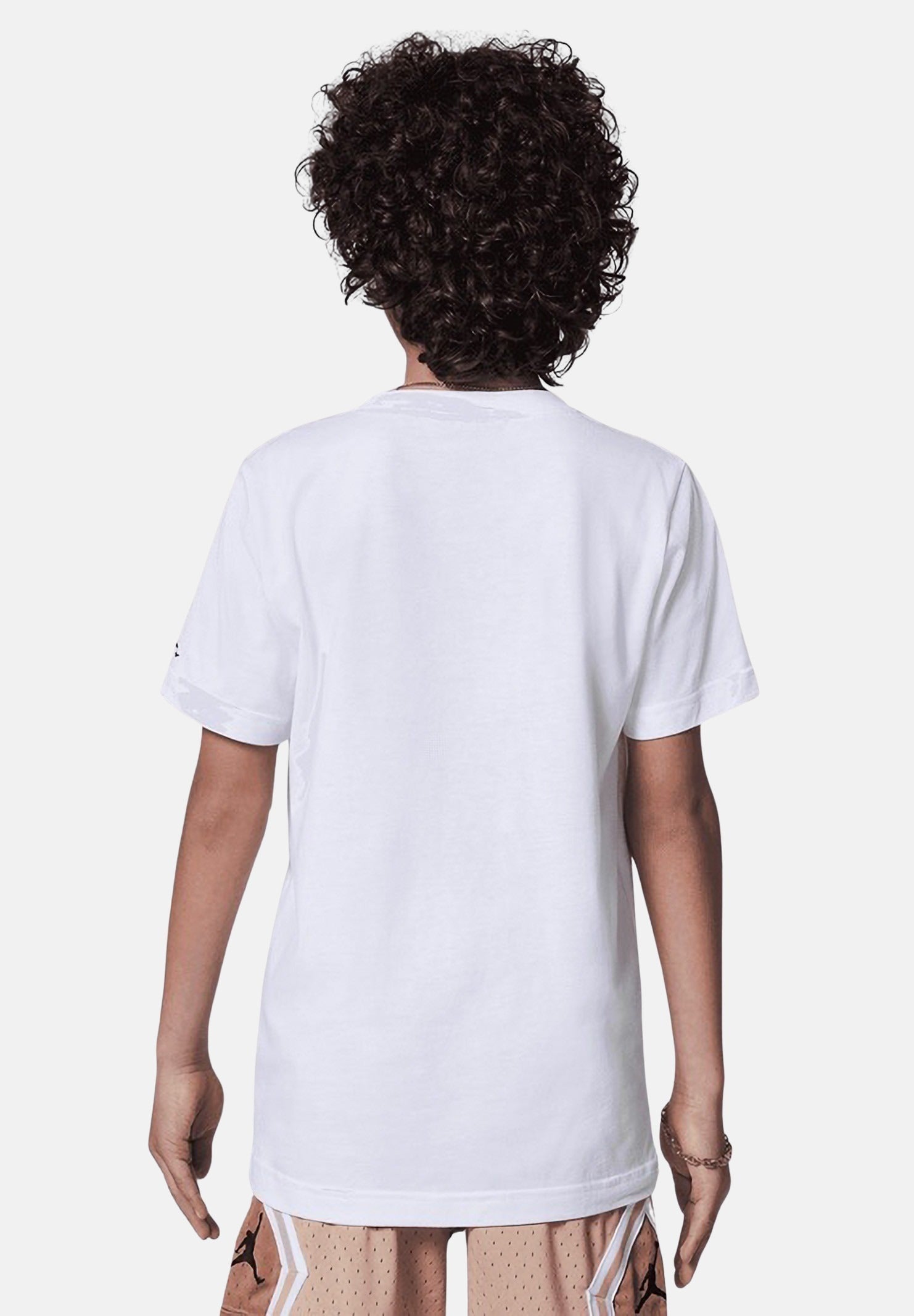 JORDAN T-shirt a manica corta Chain bianca da bambino 95D627 001 JORDAN