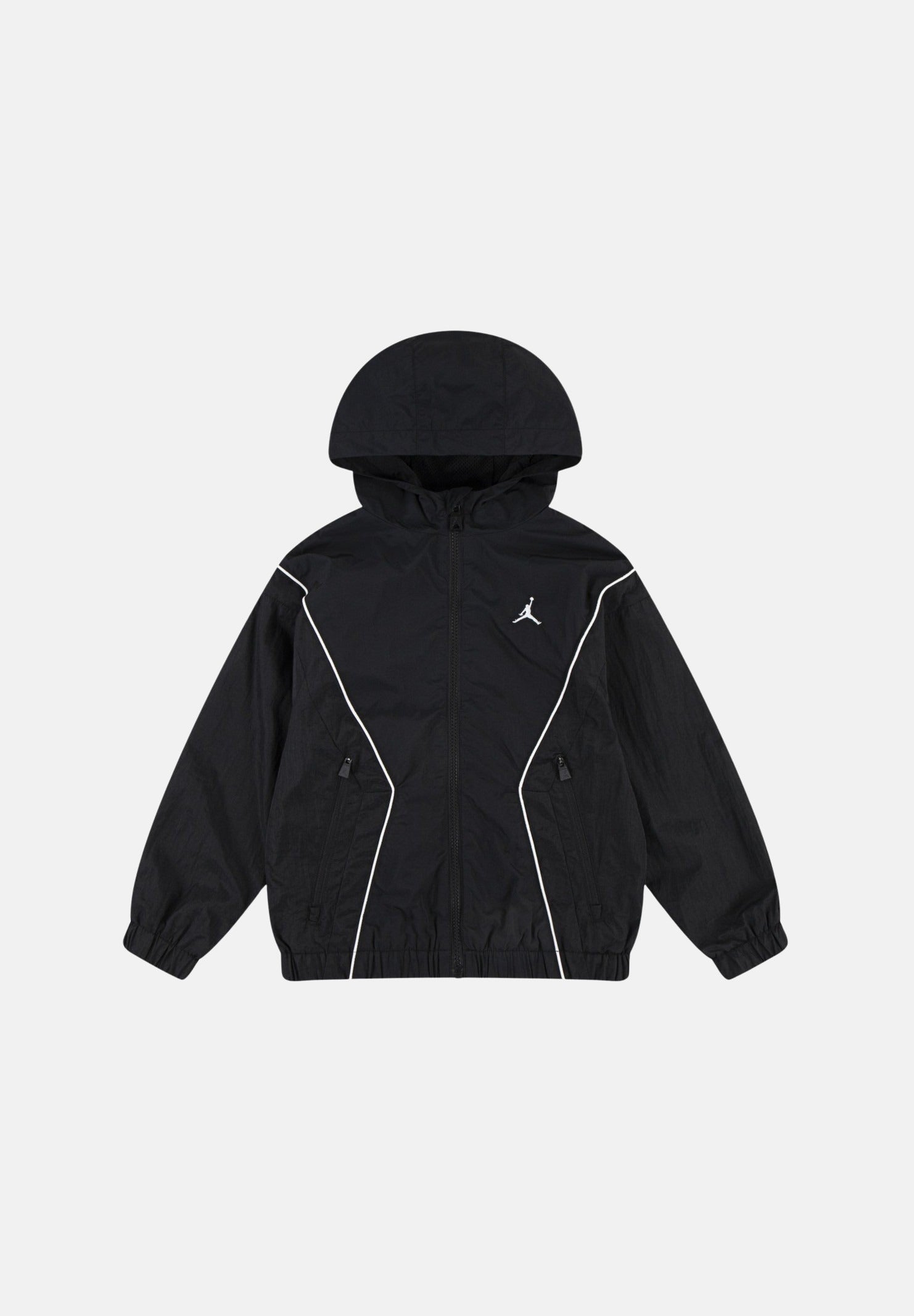 JORDAN Giacca a vento Essential Draft nera per bambino e bambina 95D689 023 JORDAN