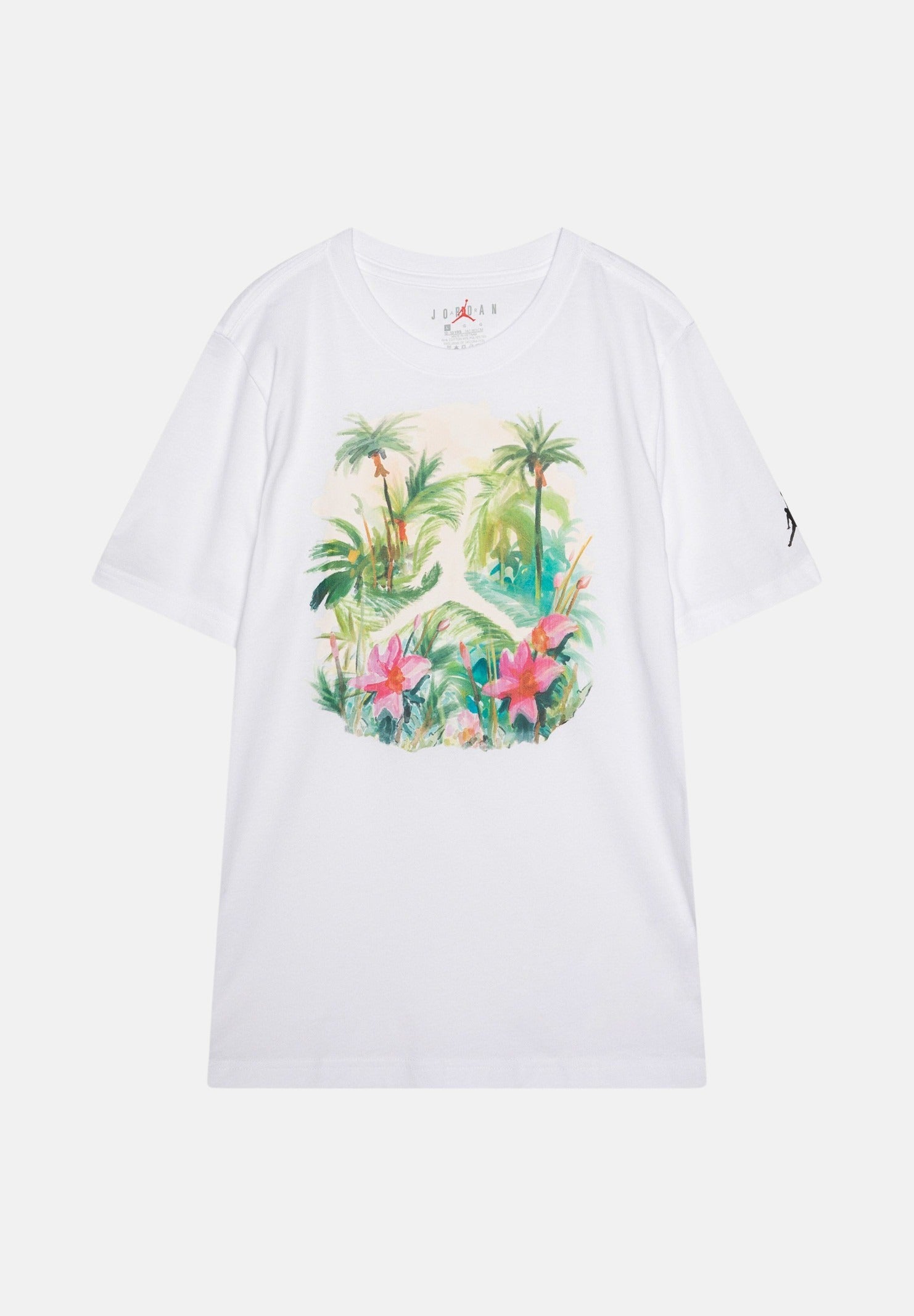 JORDAN T-shirt a manica corta Jordan Flight Essentials bianca per bambino e bambina 95F049 001 JORDAN