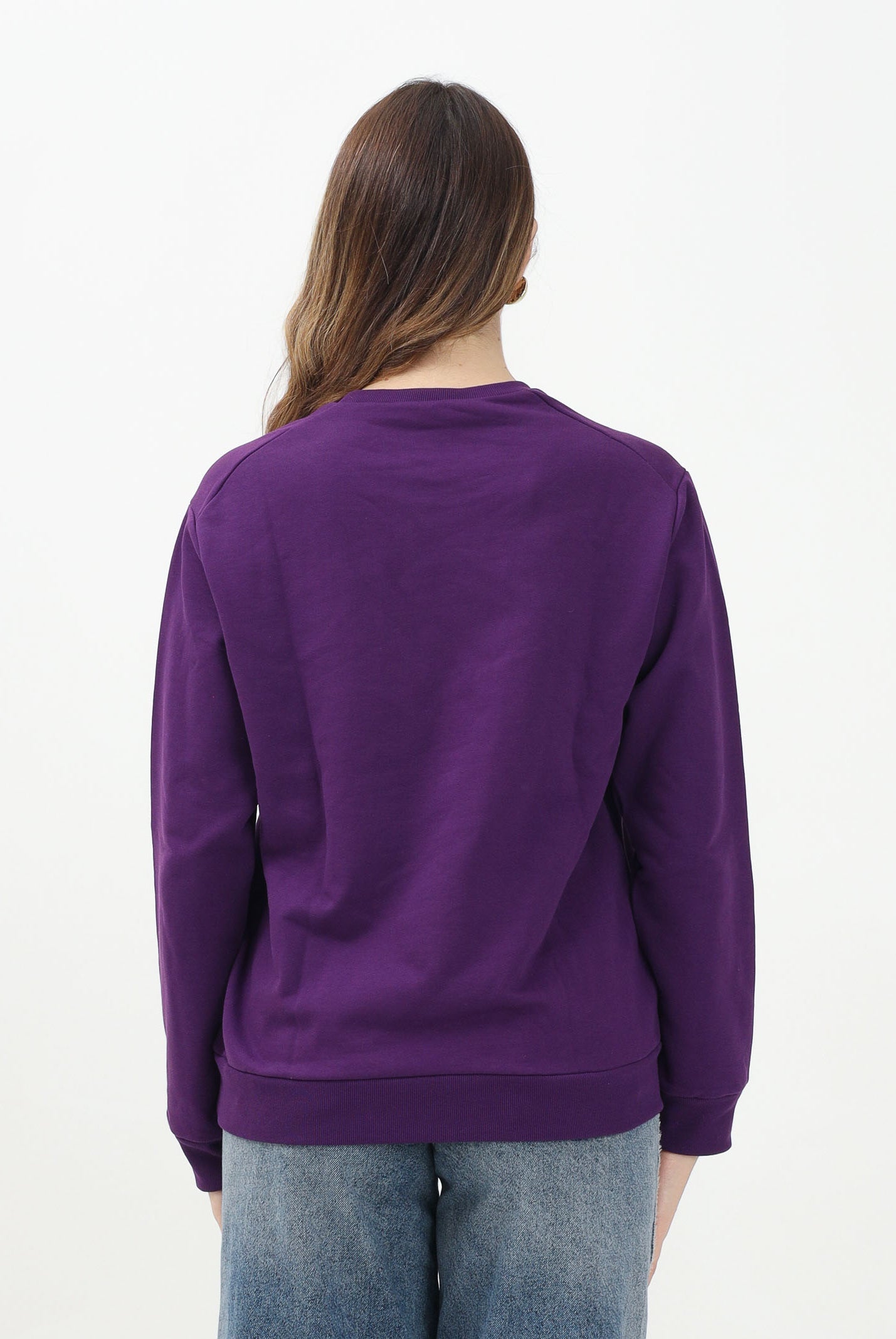 MARNI Felpa girocollo viola per donna, ragazzi e bambini con logo "MARNI" M01408M00V0 0M609 MARNI